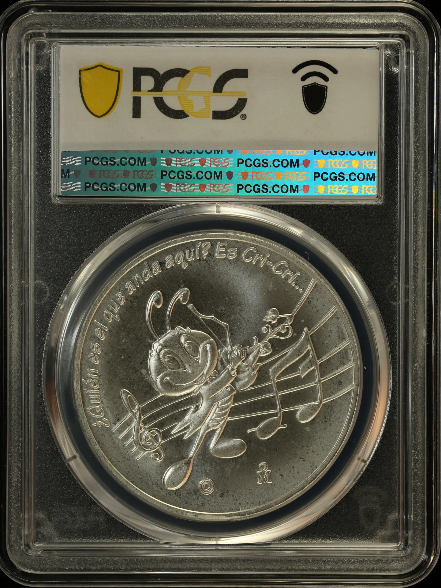 Medals & Tokens Mexican Coins Medals & Tokens Cochinitos Dormilones Silver Medal (c.2003) Mo PCGS MS68 0162852 Medals & Tokens Cochinitos Dormilones Silver Medal (c.2003) Mo PCGS MS68 0162852Medals & Tokens Cochinitos Dormilones Silver Medal (c.2003) Mo PCGS MS68 0162852 - Image 2