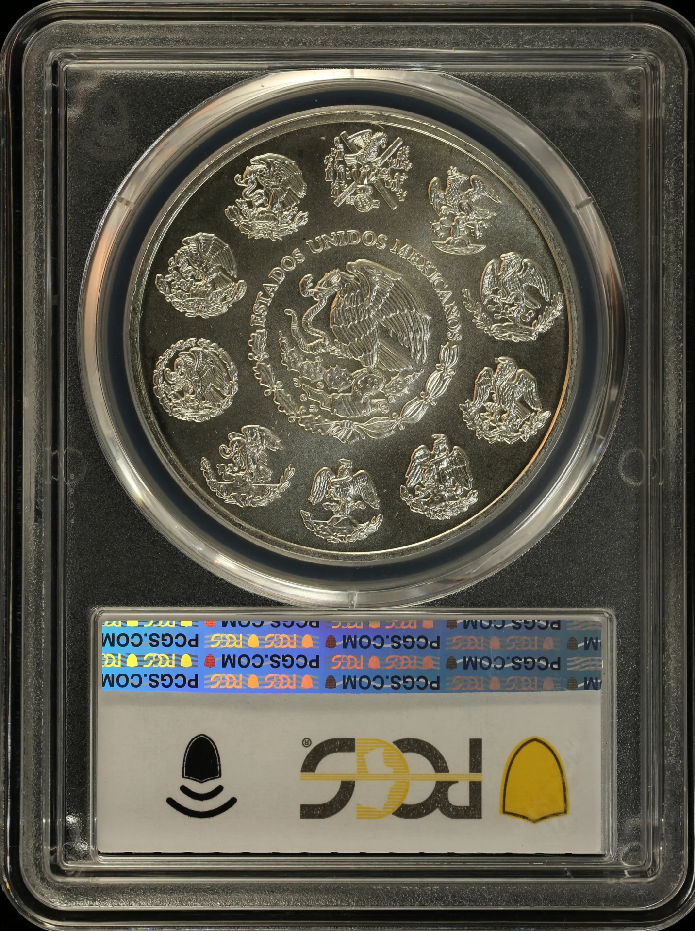 5 Peso Mexican Coins Modern Silver & Minors Modern Silver & Minors 5 Peso 2000 Mo PCGS MS69 KM-657 0162807 Modern Silver & Minors 5 Peso 2000 Mo PCGS MS69 KM-657 0162807Modern Silver & Minors 5 Peso 2000 Mo PCGS MS69 KM-657 0162807 - Image 2