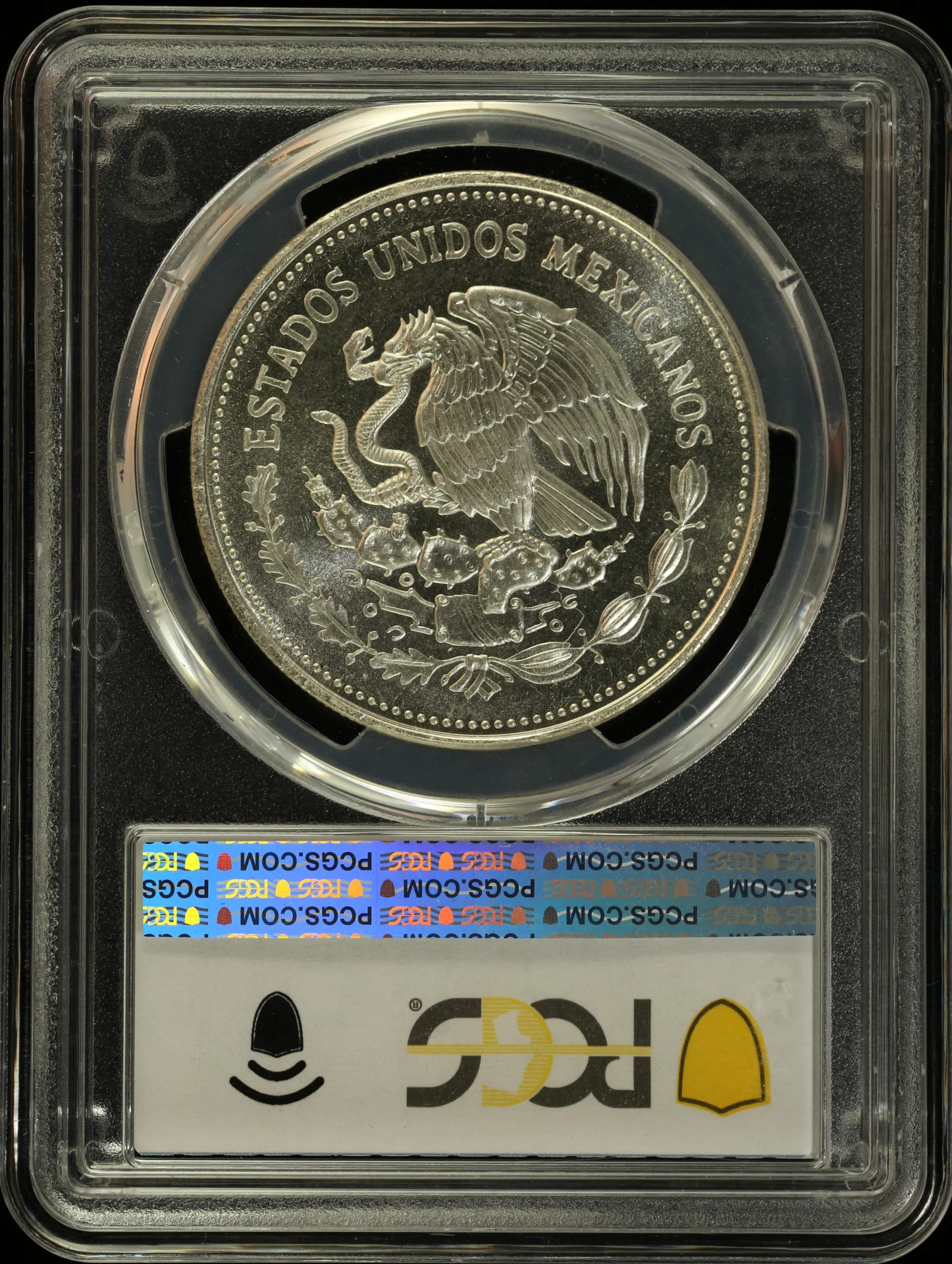 100 Peso Mexican Coins Modern Silver & Minors Modern Silver & Minors 100 Peso 1988 Mo KM-533 PCGS MS67 0162991 Modern Silver & Minors 100 Peso 1988 Mo KM-533 PCGS MS67 0162991Modern Silver & Minors 100 Peso 1988 Mo KM-533 PCGS MS67 0162991 - Image 2