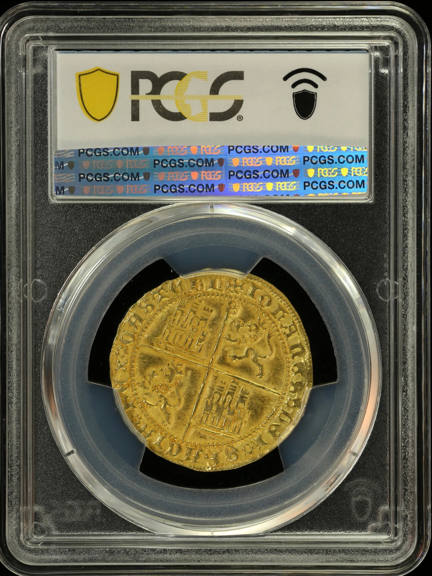 Europe Spain World Coins Spain Double Banda (1406-54) S PCGS AU55 Fr-112 0162715 Spain Double Banda (1406-54) S PCGS AU55 Fr-112 0162715Spain Double Banda (1406-54) S PCGS AU55 Fr-112 0162715 - Image 2