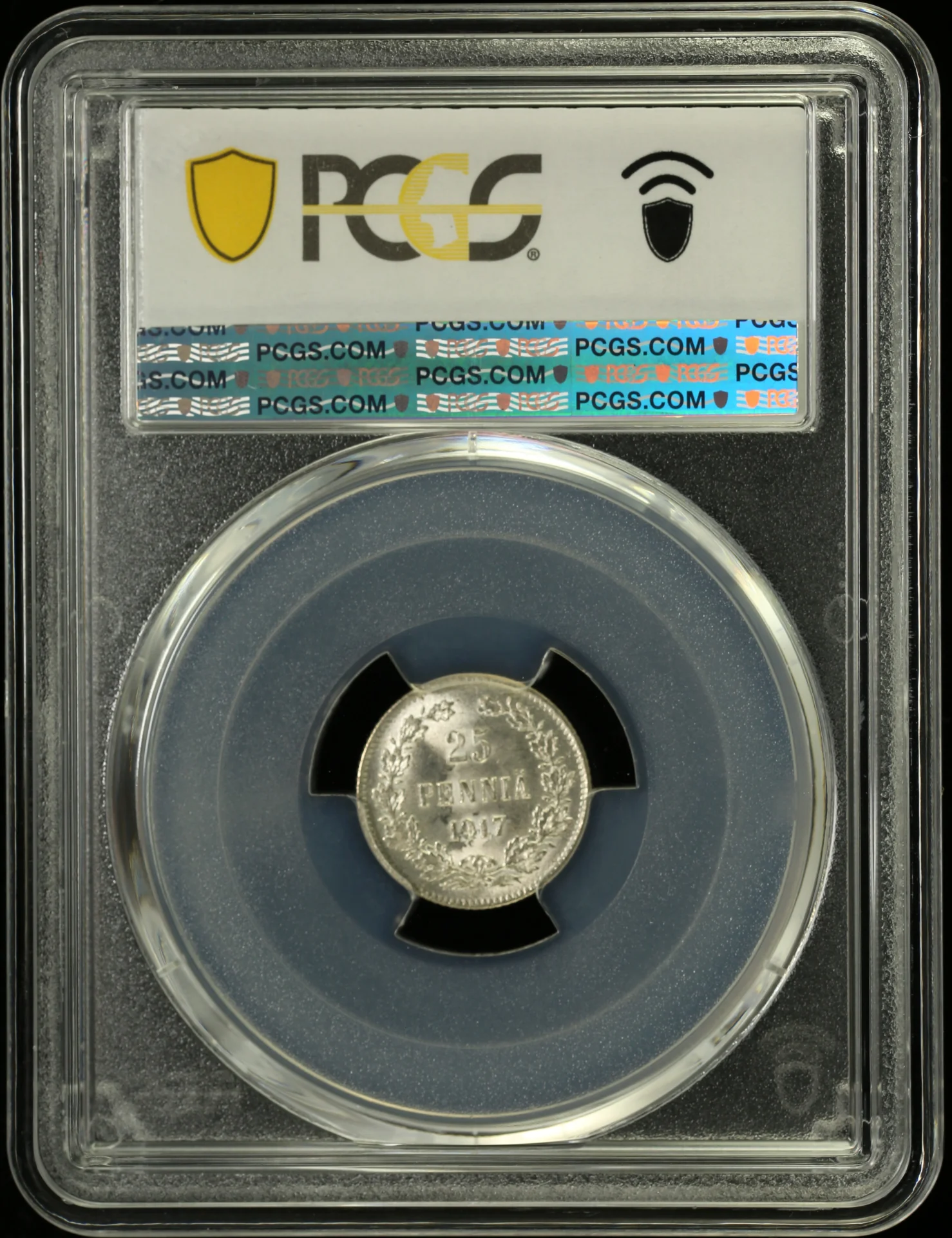 Europe Finland World Coins Finland 25 Pennia 1917 S KM-19 PCGS MS65 0163000 Finland 25 Pennia 1917 S KM-19 PCGS MS65 0163000Finland 25 Pennia 1917 S KM-19 PCGS MS65 0163000 - Image 2