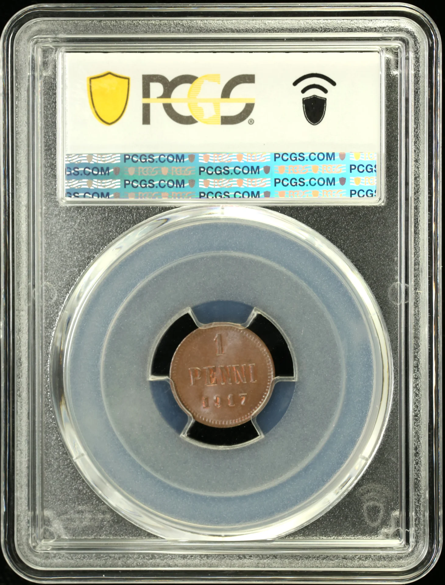 Europe Finland World Coins Finland Penni 1917 KM-16 PCGS MS65BN 0163001 Finland Penni 1917 KM-16 PCGS MS65BN 0163001Finland Penni 1917 KM-16 PCGS MS65BN 0163001 - Image 2