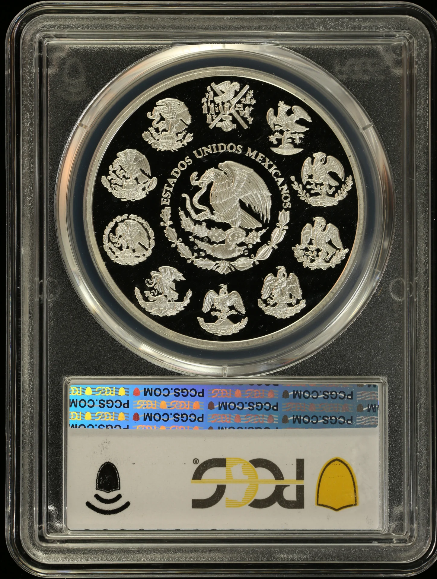 5 Peso Mexican Coins Modern Silver & Minors Modern Silver & Minors 5 Peso 1999-2000 Mo PCGS PR69DCAM 0162860 Modern Silver & Minors 5 Peso 1999-2000 Mo PCGS PR69DCAM 0162860Modern Silver & Minors 5 Peso 1999-2000 Mo PCGS PR69DCAM 0162860 - Image 2