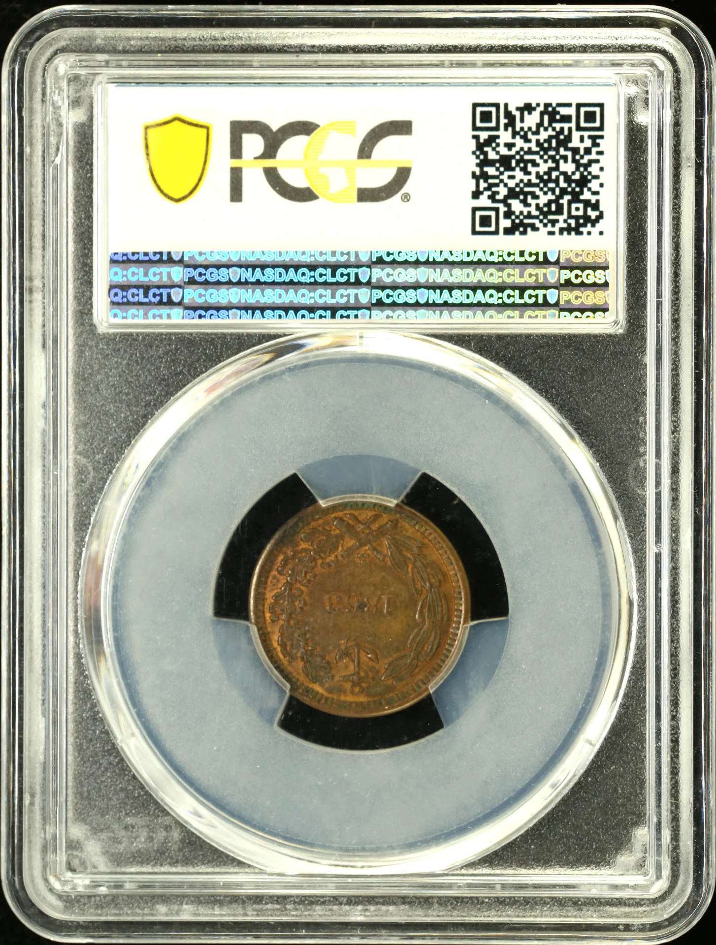 North America United States World Coins United States Civil War Token 1863 F-237/423 PCGS MS63RB 0162958 United States Civil War Token 1863 F-237/423 PCGS MS63RB 0162958United States Civil War Token 1863 F-237/423 PCGS MS63RB 0162958 - Image 2