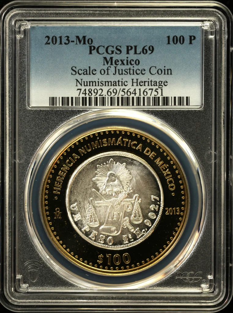 Modern Silver & Minors 100 Peso 2013 Mo PCGS PL69 0162826