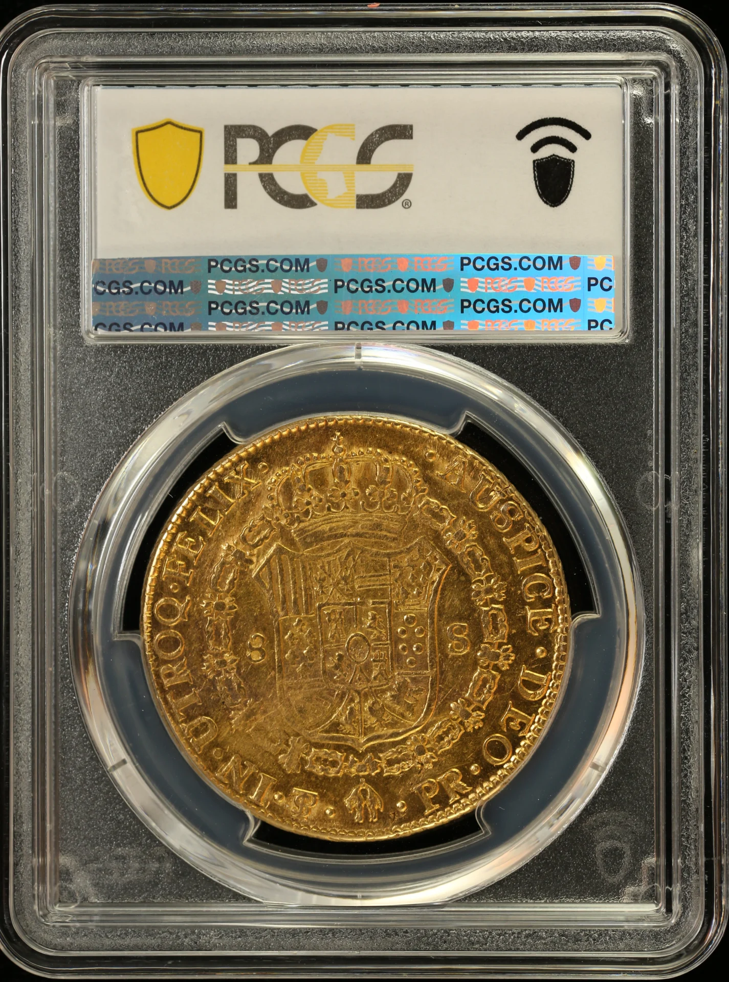 Bolivia Latin American Coins Bolivia 8 Escudo 1788 Pts PR PCGS AU58 Calico-2075 0162487 Bolivia 8 Escudo 1788 Pts PR PCGS AU58 Calico-2075 0162487Bolivia 8 Escudo 1788 Pts PR PCGS AU58 Calico-2075 0162487 - Image 2