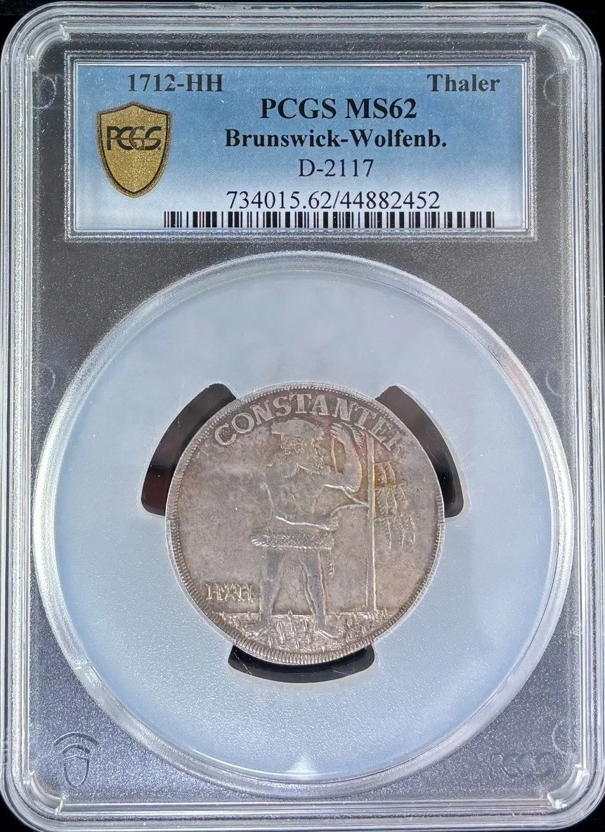 Europe Germany World Coins Germany Thaler 1712 HH Dav-2117 PCGS MS62 0163333 Germany Thaler 1712 HH Dav-2117 PCGS MS62 0163333Germany Thaler 1712 HH Dav-2117 PCGS MS62 0163333