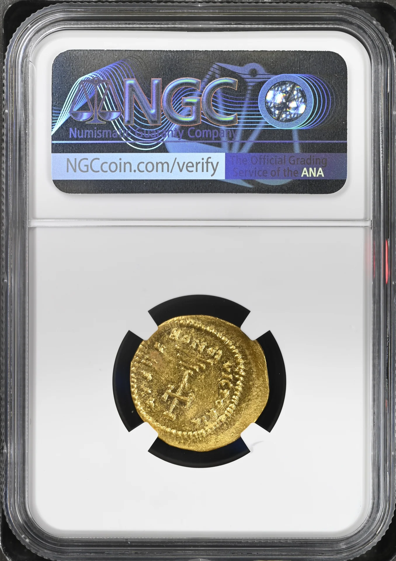 Ancient Coins Byzantine Byzantine Heraclius+Her Constantine 613-641 AD AV Solidus NGC MS 0163107 Byzantine Heraclius+Her Constantine 613-641 AD AV Solidus NGC MS 0163107Byzantine Heraclius+Her Constantine 613-641 AD AV Solidus NGC MS 0163107 - Image 2