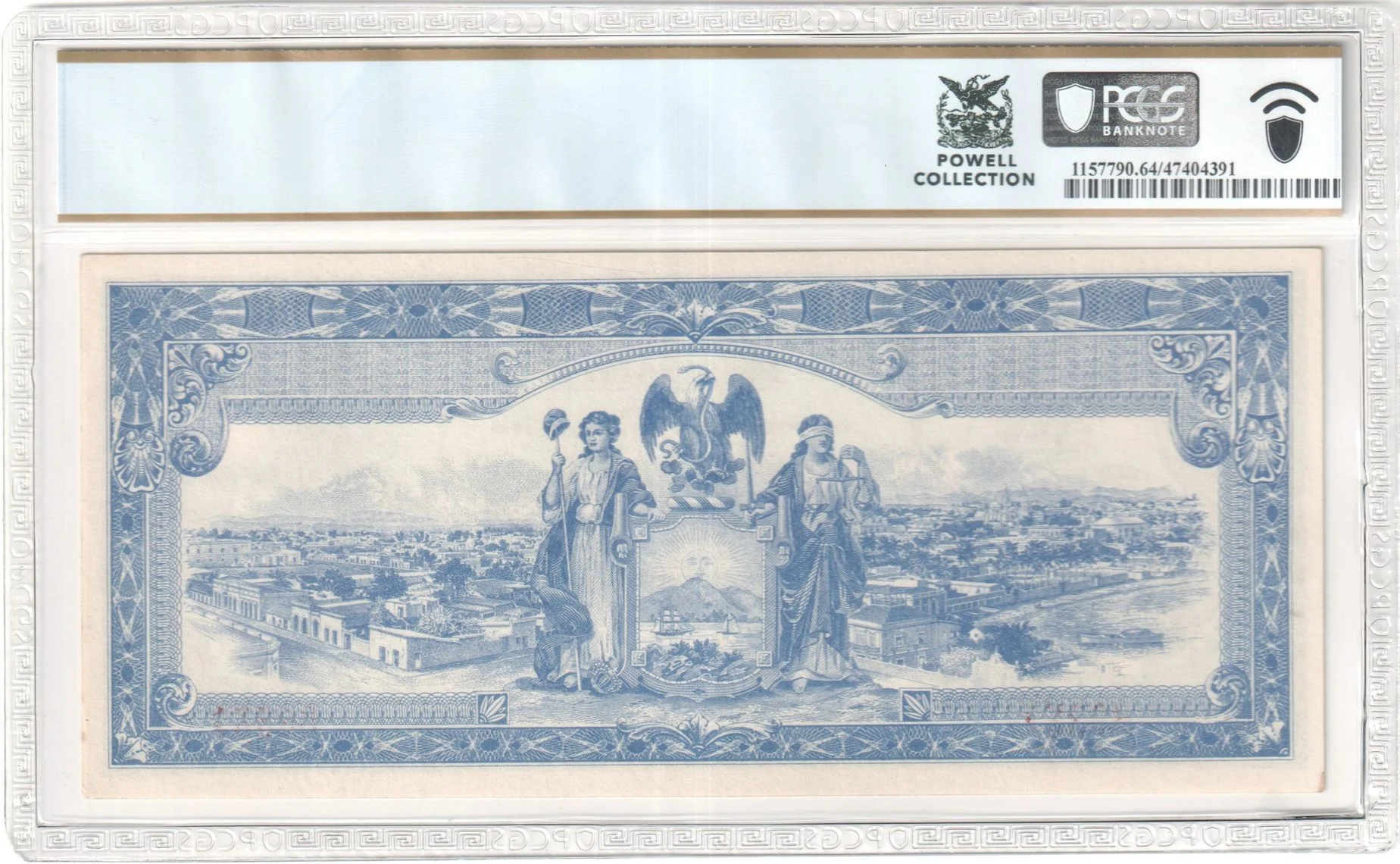 Mexican Currency Revolutionary Currency Revolutionary Currency 10 Pesos 1915 Sinaloa M3785a P S1045a PCGS Ch UNC64 f_35840 Revolutionary Currency 10 Pesos 1915 Sinaloa M3785a P S1045a PCGS Ch UNC64 f_35840Revolutionary Currency 10 Pesos 1915 Sinaloa M3785a P S1045a PCGS Ch UNC64 f_35840 - Image 2