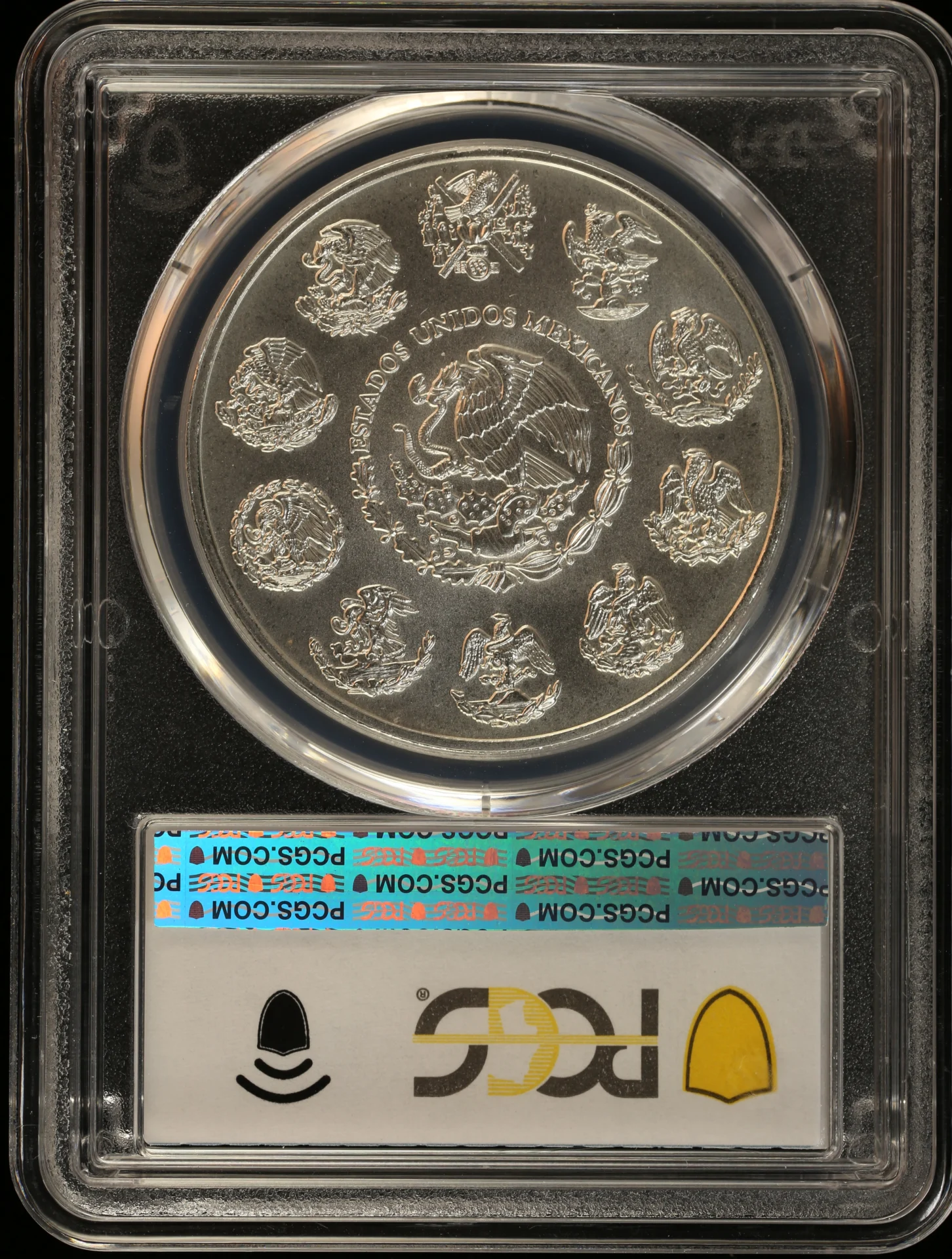 5 Peso Mexican Coins Modern Silver & Minors Modern Silver & Minors 5 Peso 2000 Mo KM-656 PCGS MS68 0163236 Modern Silver & Minors 5 Peso 2000 Mo KM-656 PCGS MS68 0163236Modern Silver & Minors 5 Peso 2000 Mo KM-656 PCGS MS68 0163236 - Image 2