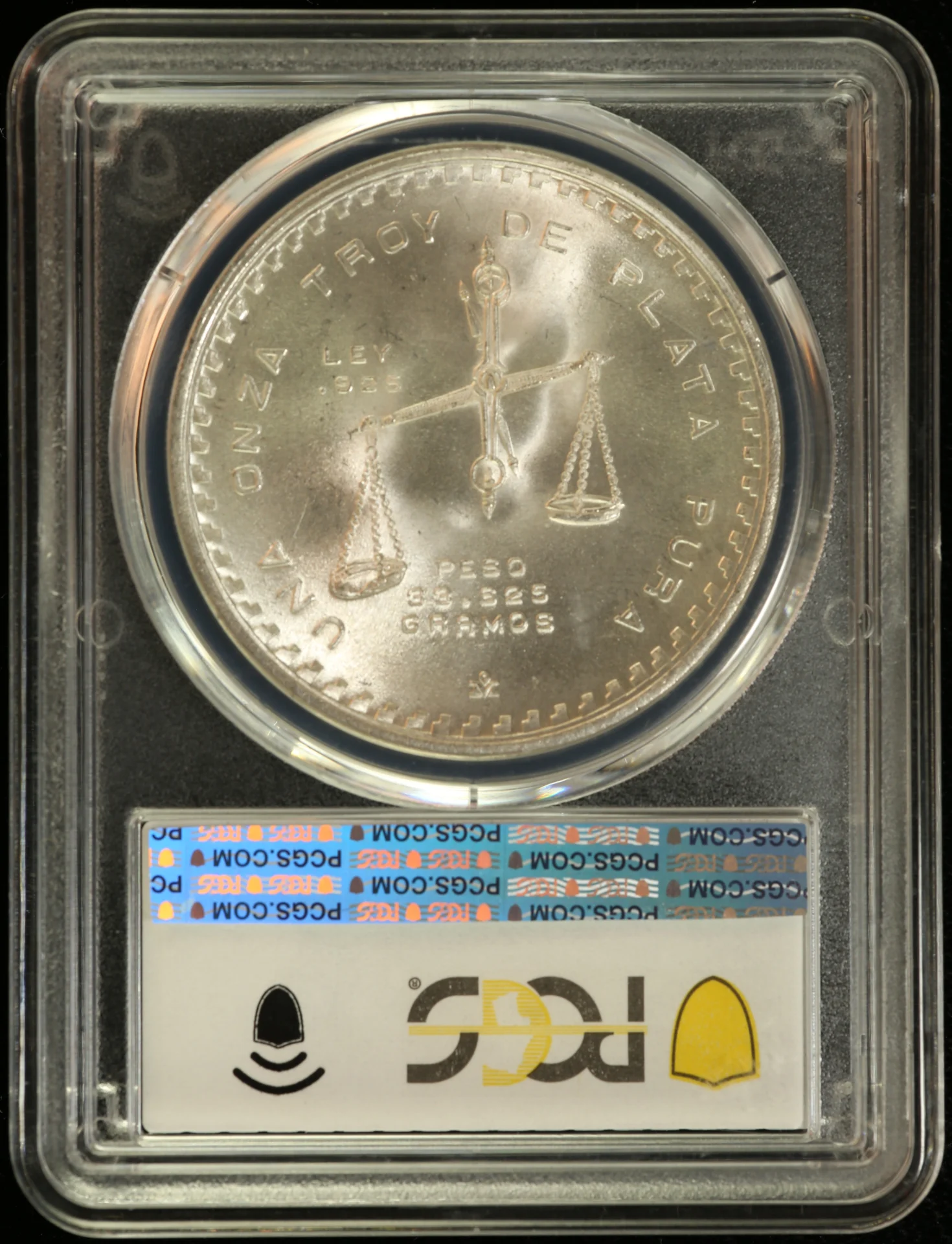 Mexican Coins Modern Silver & Minors Onza Modern Silver & Minors Onza 1979 Mo KM-M49b.4 PCGS MS66 0163027 Modern Silver & Minors Onza 1979 Mo KM-M49b.4 PCGS MS66 0163027Modern Silver & Minors Onza 1979 Mo KM-M49b.4 PCGS MS66 0163027 - Image 2