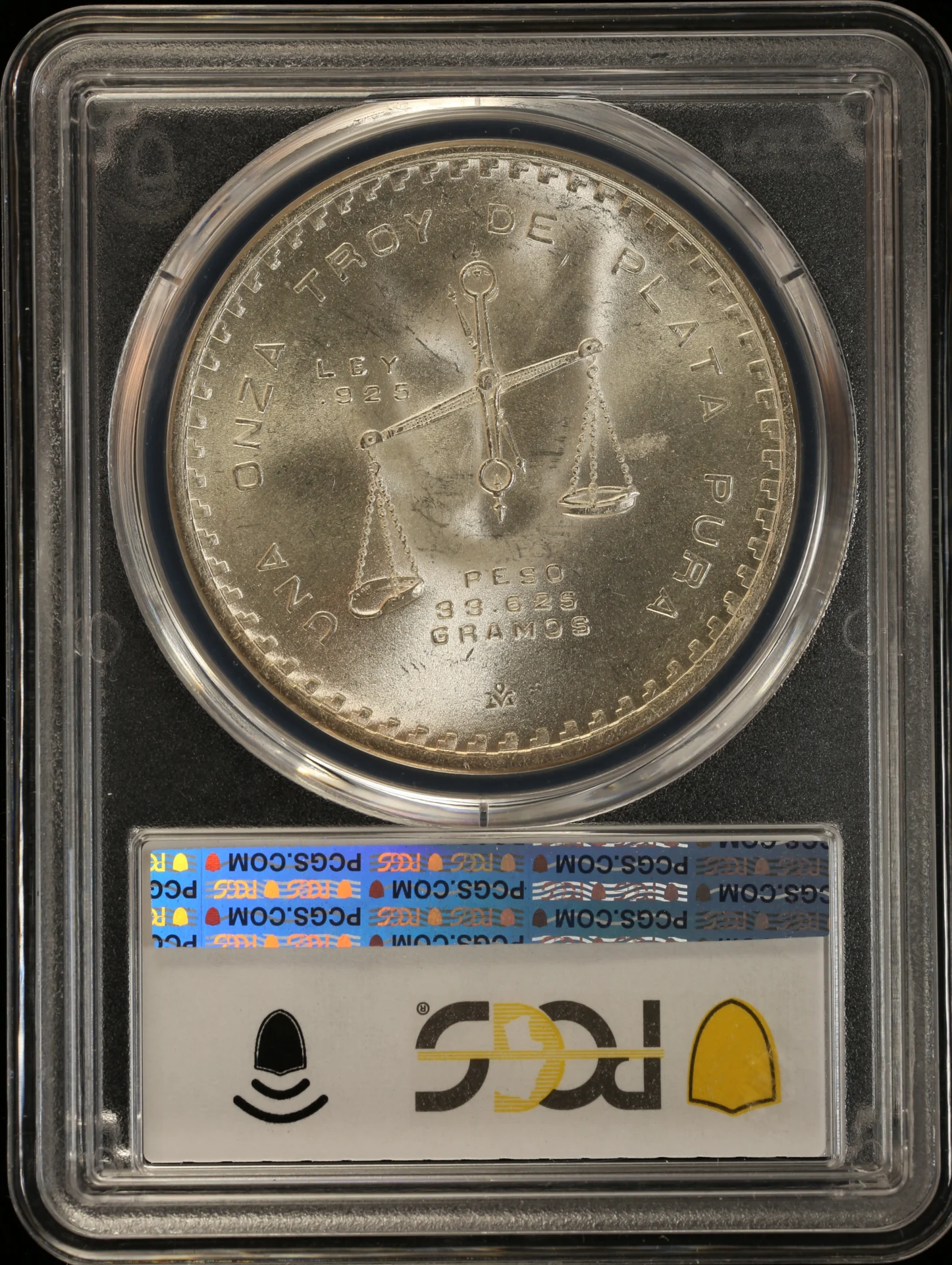 Mexican Coins Modern Silver & Minors Onza Modern Silver & Minors Onza 1980 Mo KM-M49b.5 PCGS MS66 0163024 Modern Silver & Minors Onza 1980 Mo KM-M49b.5 PCGS MS66 0163024Modern Silver & Minors Onza 1980 Mo KM-M49b.5 PCGS MS66 0163024 - Image 2