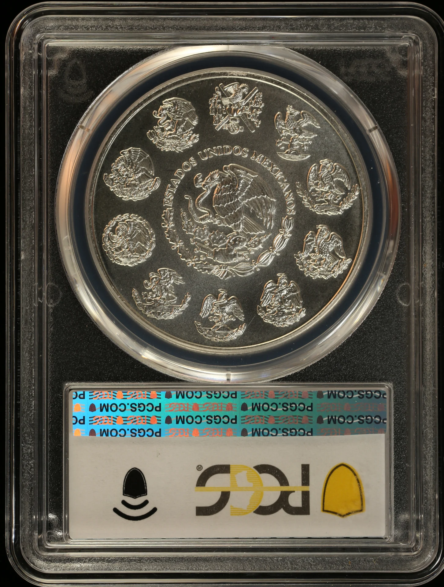 5 Peso Mexican Coins Modern Silver & Minors Modern Silver & Minors 5 Peso 2000 Mo KM-657 PCGS MS68 0163237 Modern Silver & Minors 5 Peso 2000 Mo KM-657 PCGS MS68 0163237Modern Silver & Minors 5 Peso 2000 Mo KM-657 PCGS MS68 0163237 - Image 2