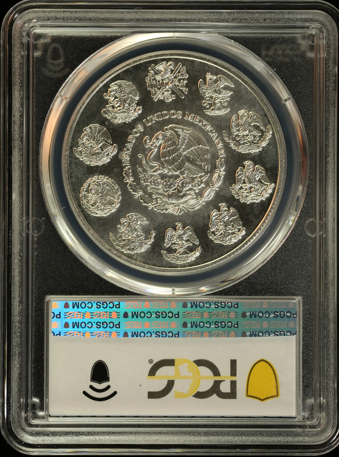 5 Peso Mexican Coins Modern Silver & Minors Modern Silver & Minors 5 Peso 2001 Mo KM-660 PCGS MS67 0163230 Modern Silver & Minors 5 Peso 2001 Mo KM-660 PCGS MS67 0163230Modern Silver & Minors 5 Peso 2001 Mo KM-660 PCGS MS67 0163230 - Image 2
