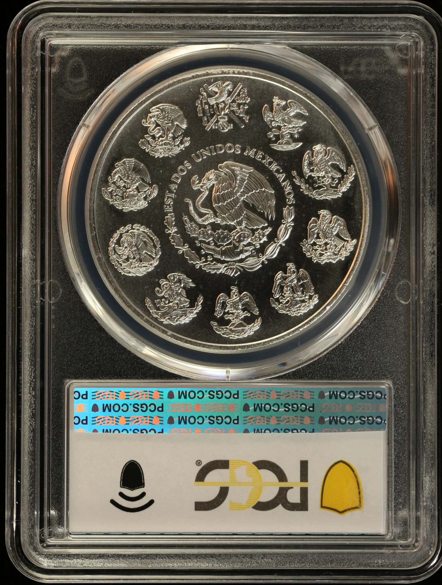 5 Peso Mexican Coins Modern Silver & Minors Modern Silver & Minors 5 Peso 2001 Mo KM-658 PCGS MS68 0163239 Modern Silver & Minors 5 Peso 2001 Mo KM-658 PCGS MS68 0163239Modern Silver & Minors 5 Peso 2001 Mo KM-658 PCGS MS68 0163239 - Image 2