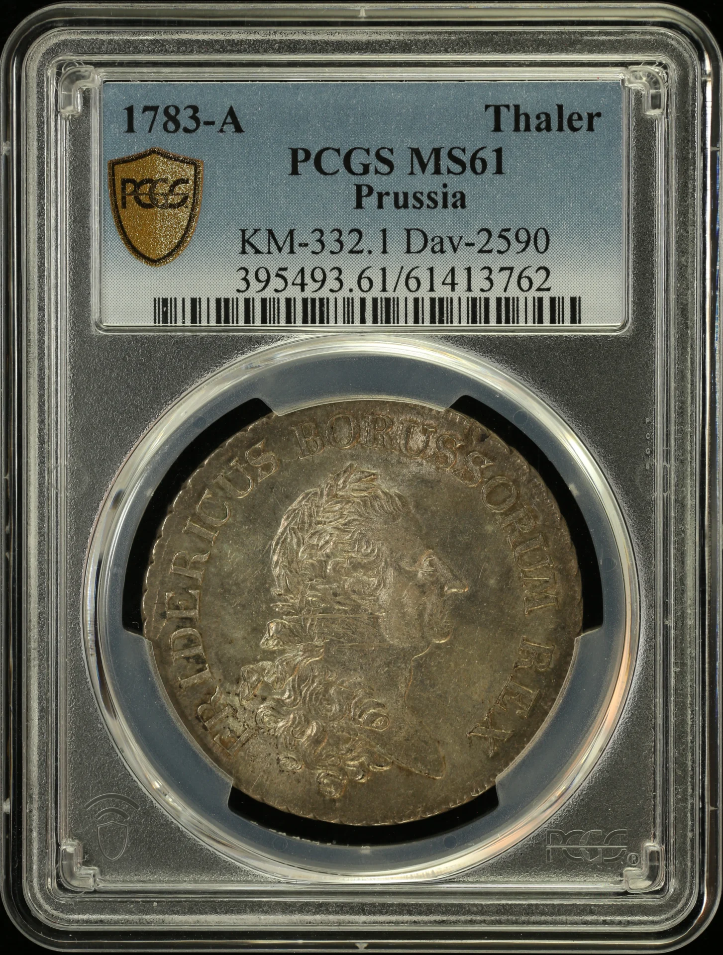 Germany Thaler 1783 A KM-332.1 PCGS MS61 0163328