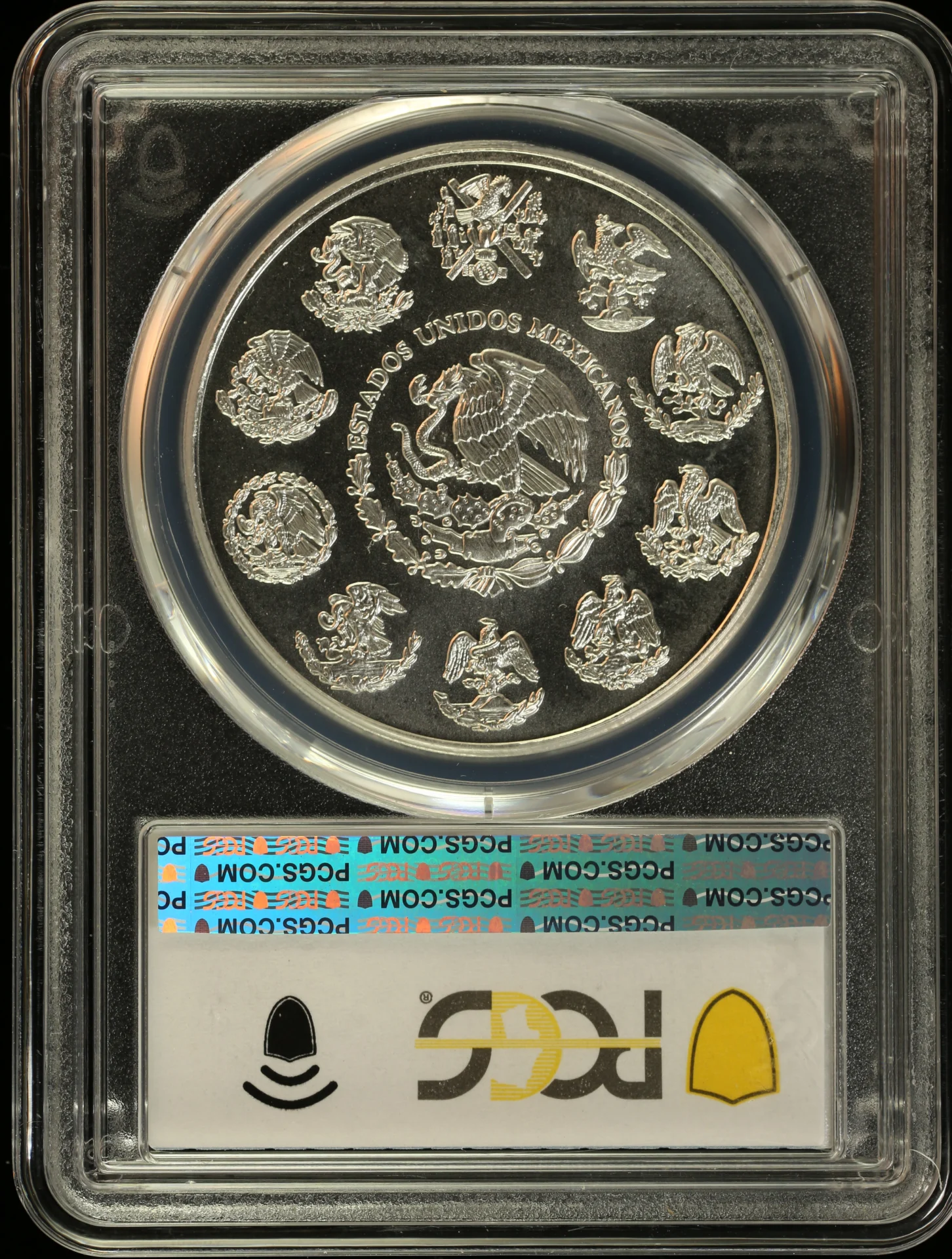 5 Peso Mexican Coins Modern Silver & Minors Modern Silver & Minors 5 Peso 2000 Mo KM-655 PCGS MS68 0163232 Modern Silver & Minors 5 Peso 2000 Mo KM-655 PCGS MS68 0163232Modern Silver & Minors 5 Peso 2000 Mo KM-655 PCGS MS68 0163232 - Image 2