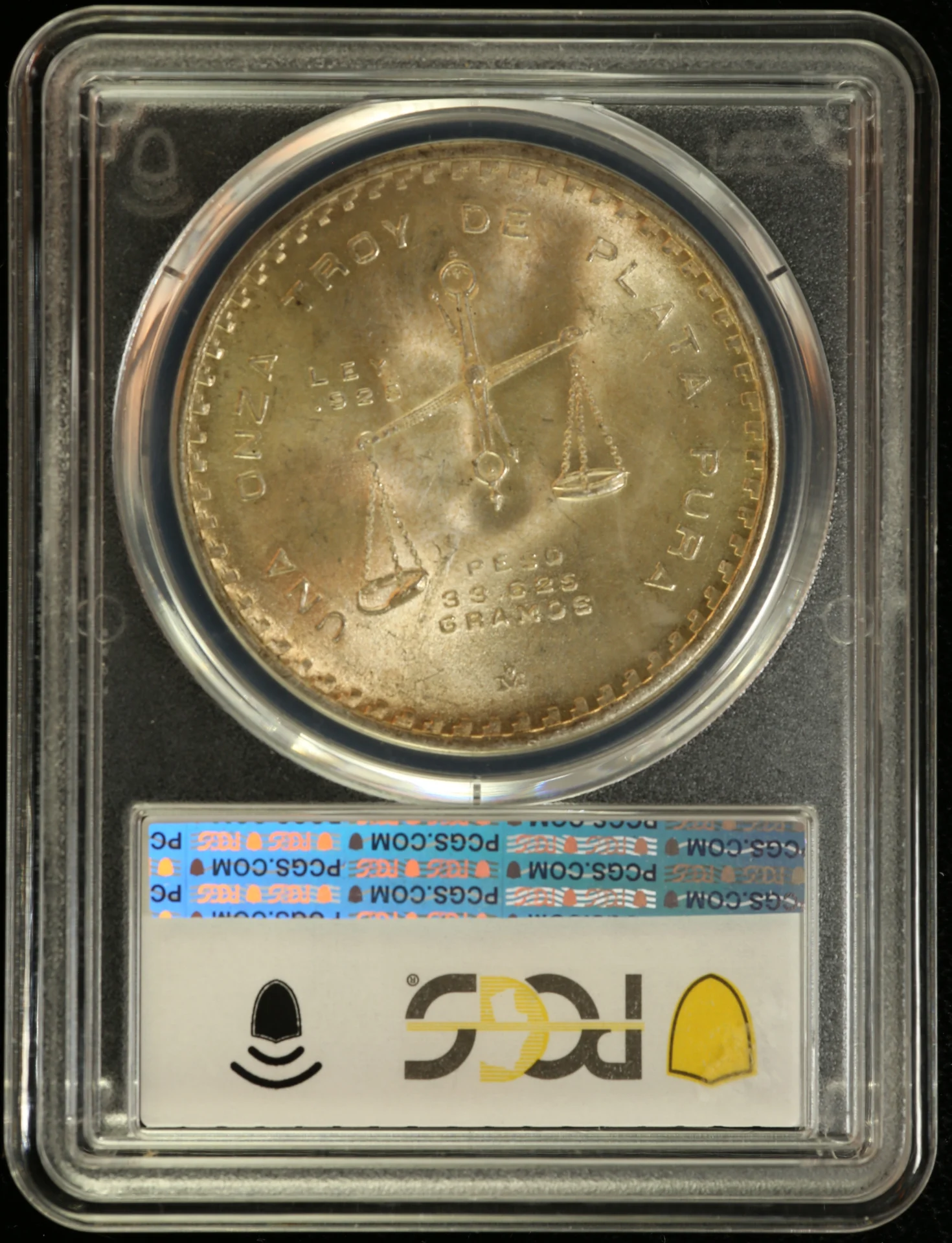 Mexican Coins Modern Silver & Minors Onza Modern Silver & Minors Onza 1980 Mo KM-M49b.5 PCGS MS65 0163019 Modern Silver & Minors Onza 1980 Mo KM-M49b.5 PCGS MS65 0163019Modern Silver & Minors Onza 1980 Mo KM-M49b.5 PCGS MS65 0163019 - Image 2