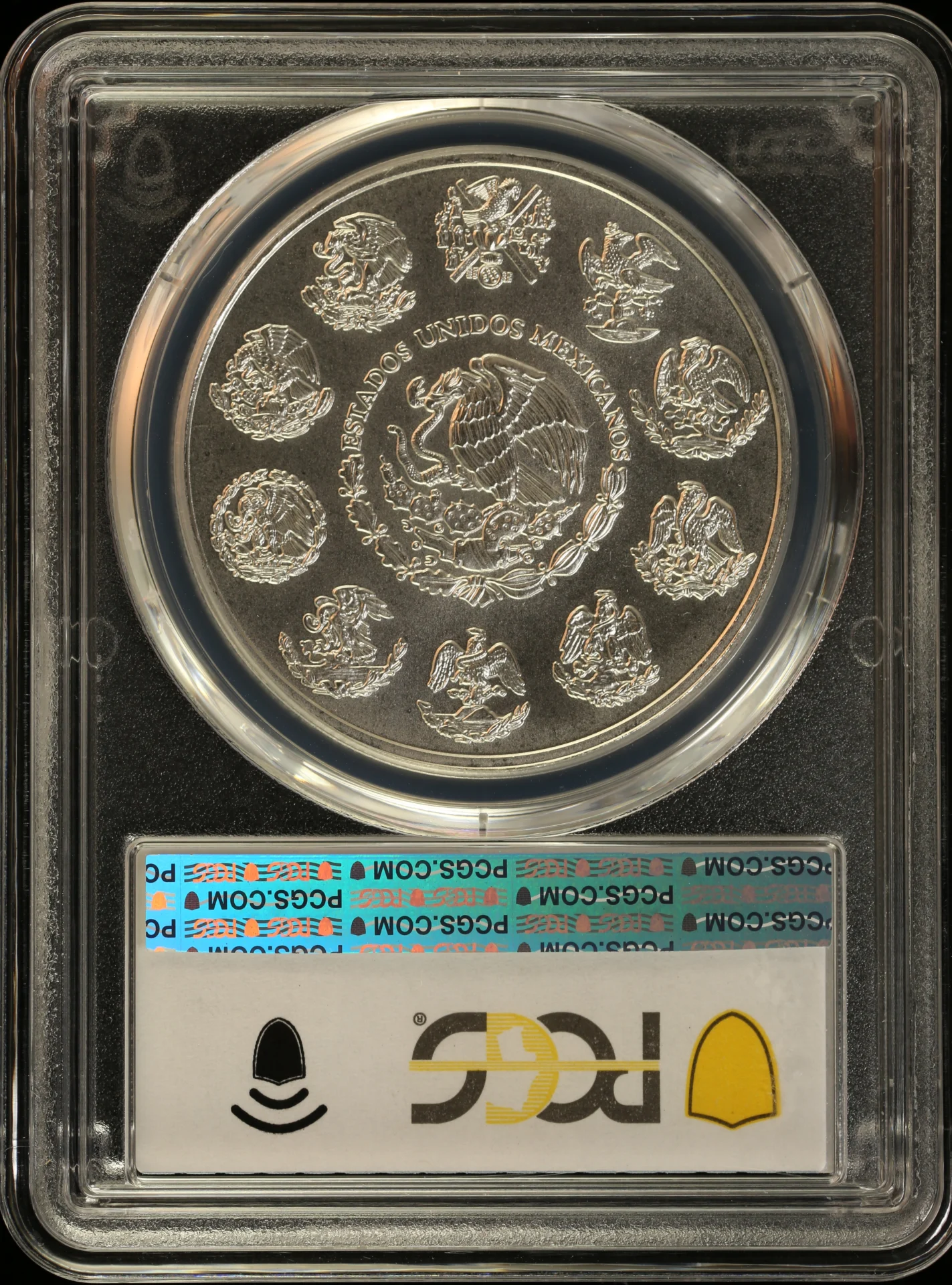 5 Peso Mexican Coins Modern Silver & Minors Modern Silver & Minors 5 Peso 2000 Mo KM-655 PCGS MS69 0163241 Modern Silver & Minors 5 Peso 2000 Mo KM-655 PCGS MS69 0163241Modern Silver & Minors 5 Peso 2000 Mo KM-655 PCGS MS69 0163241 - Image 2