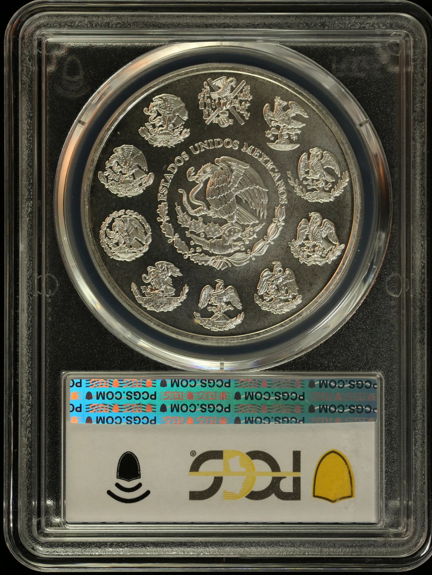 5 Peso Mexican Coins Modern Silver & Minors Modern Silver & Minors 5 Peso 2000 Mo KM-656 PCGS MS68 0163233 Modern Silver & Minors 5 Peso 2000 Mo KM-656 PCGS MS68 0163233Modern Silver & Minors 5 Peso 2000 Mo KM-656 PCGS MS68 0163233 - Image 2