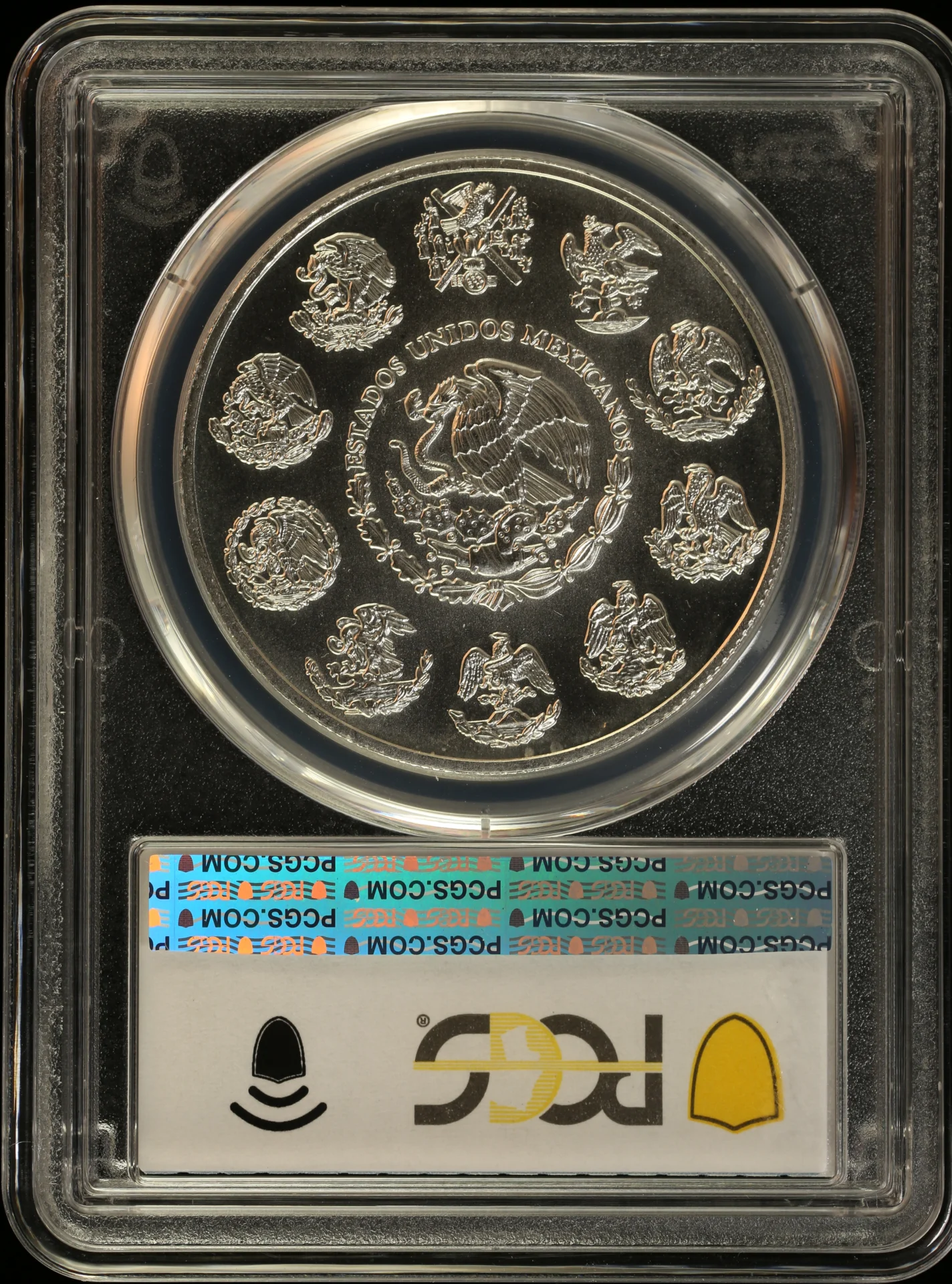 5 Peso Mexican Coins Modern Silver & Minors Modern Silver & Minors 5 Peso 2001 Mo KM-660 PCGS MS69 0163243 Modern Silver & Minors 5 Peso 2001 Mo KM-660 PCGS MS69 0163243Modern Silver & Minors 5 Peso 2001 Mo KM-660 PCGS MS69 0163243 - Image 2