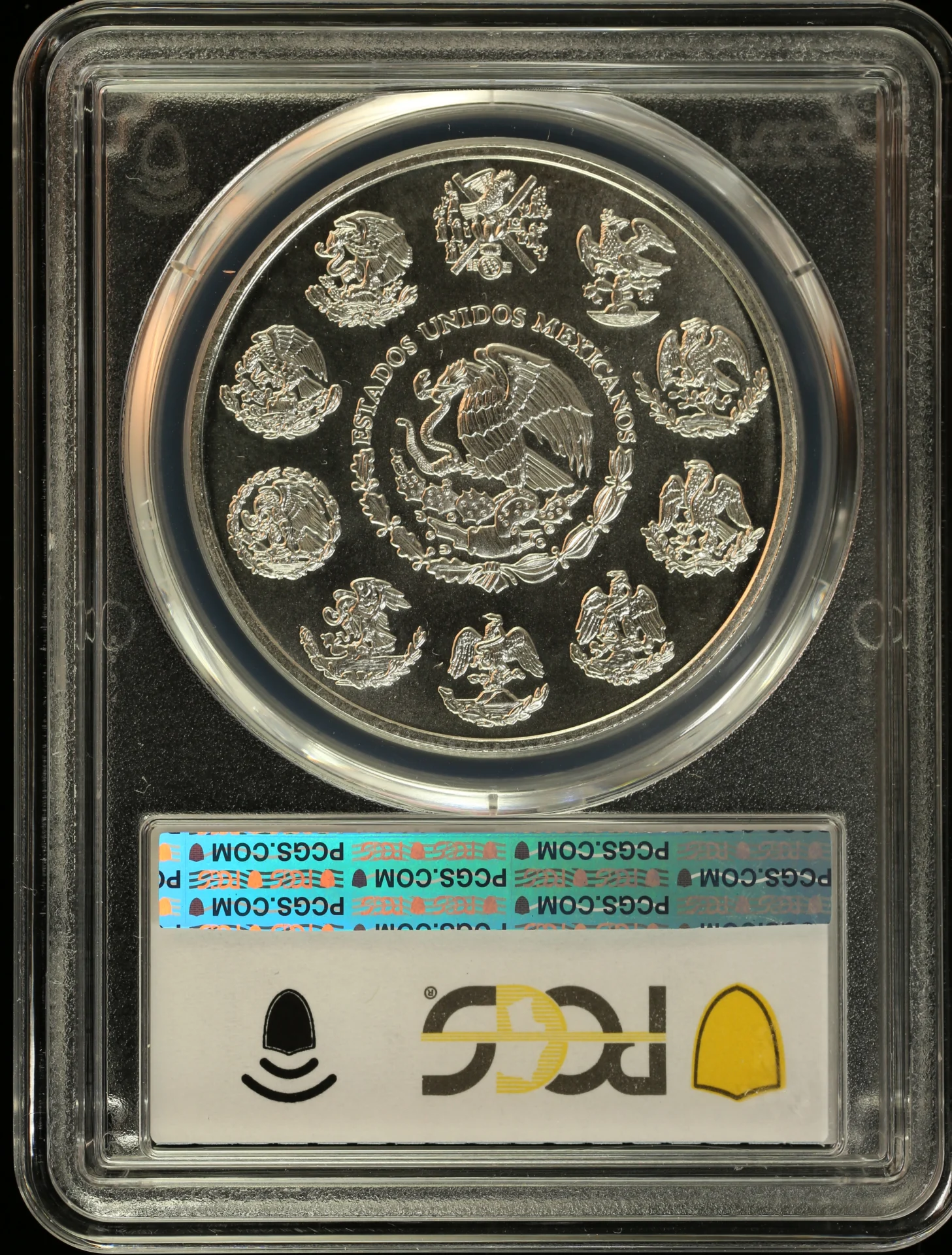 5 Peso Mexican Coins Modern Silver & Minors Modern Silver & Minors 5 Peso 2001 Mo KM-653 PCGS MS68 0163234 Modern Silver & Minors 5 Peso 2001 Mo KM-653 PCGS MS68 0163234Modern Silver & Minors 5 Peso 2001 Mo KM-653 PCGS MS68 0163234 - Image 2