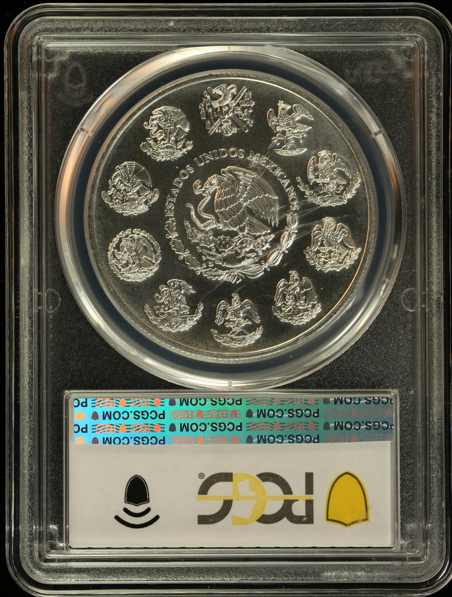 5 Peso Mexican Coins Modern Silver & Minors Modern Silver & Minors 5 Peso 2000 Mo KM-652 PCGS MS68 0163235 Modern Silver & Minors 5 Peso 2000 Mo KM-652 PCGS MS68 0163235Modern Silver & Minors 5 Peso 2000 Mo KM-652 PCGS MS68 0163235 - Image 2