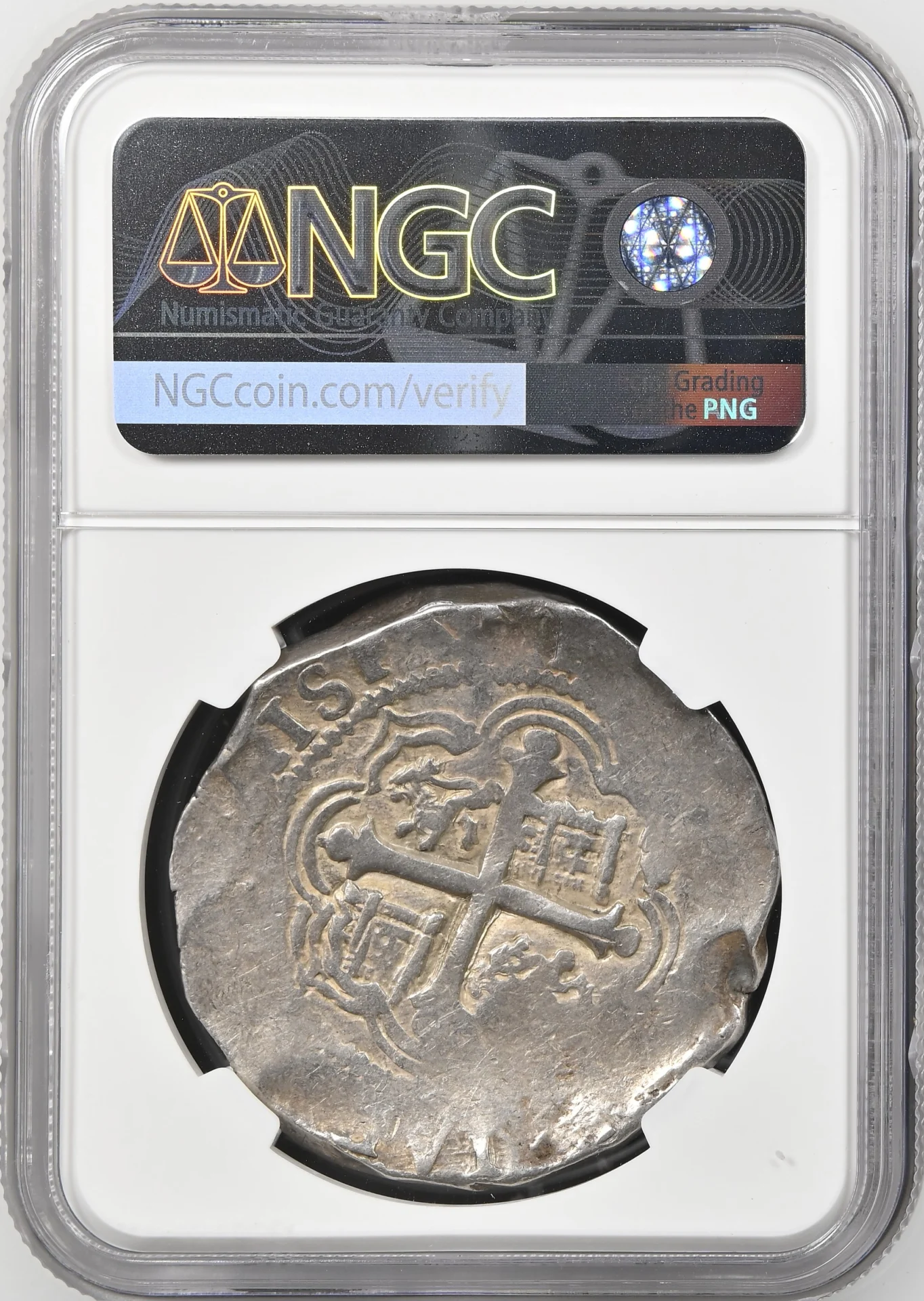 Colonial Silver & Minors Mexican Coins Colonial Silver & Minors 8 Reales (1589-1606) F NGC VF35 0163438 Colonial Silver & Minors 8 Reales (1589-1606) F NGC VF35 0163438Colonial Silver & Minors 8 Reales (1589-1606) F NGC VF35 0163438 - Image 2