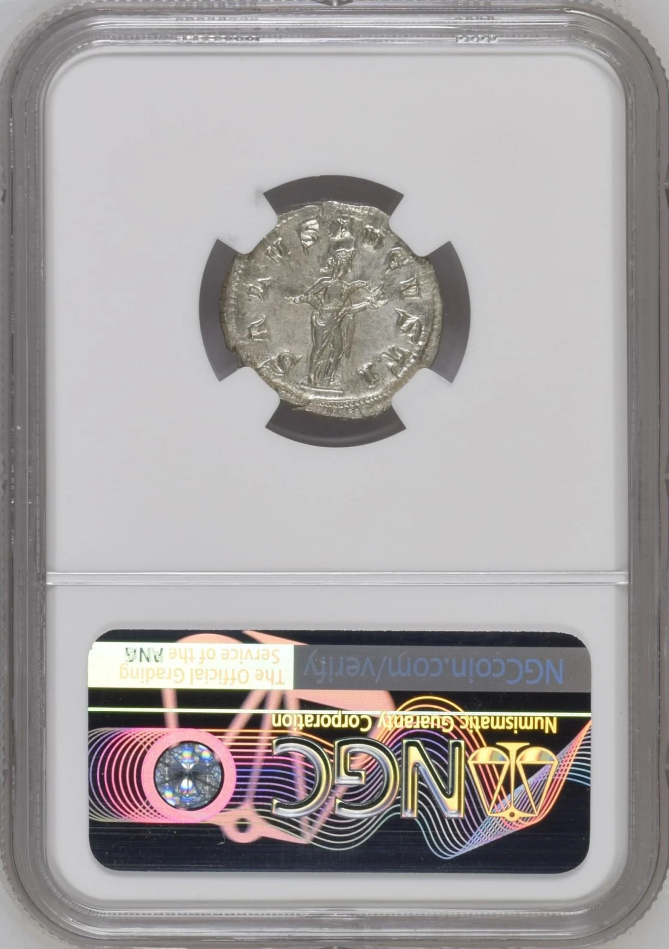 Ancient Coins Roman Imperial Roman Imperial Gordian III 238-244 BC AR Denarius NGC Ch AU 0163822 Roman Imperial Gordian III 238-244 BC AR Denarius NGC Ch AU 0163822Roman Imperial Gordian III 238-244 BC AR Denarius NGC Ch AU 0163822 - Image 2