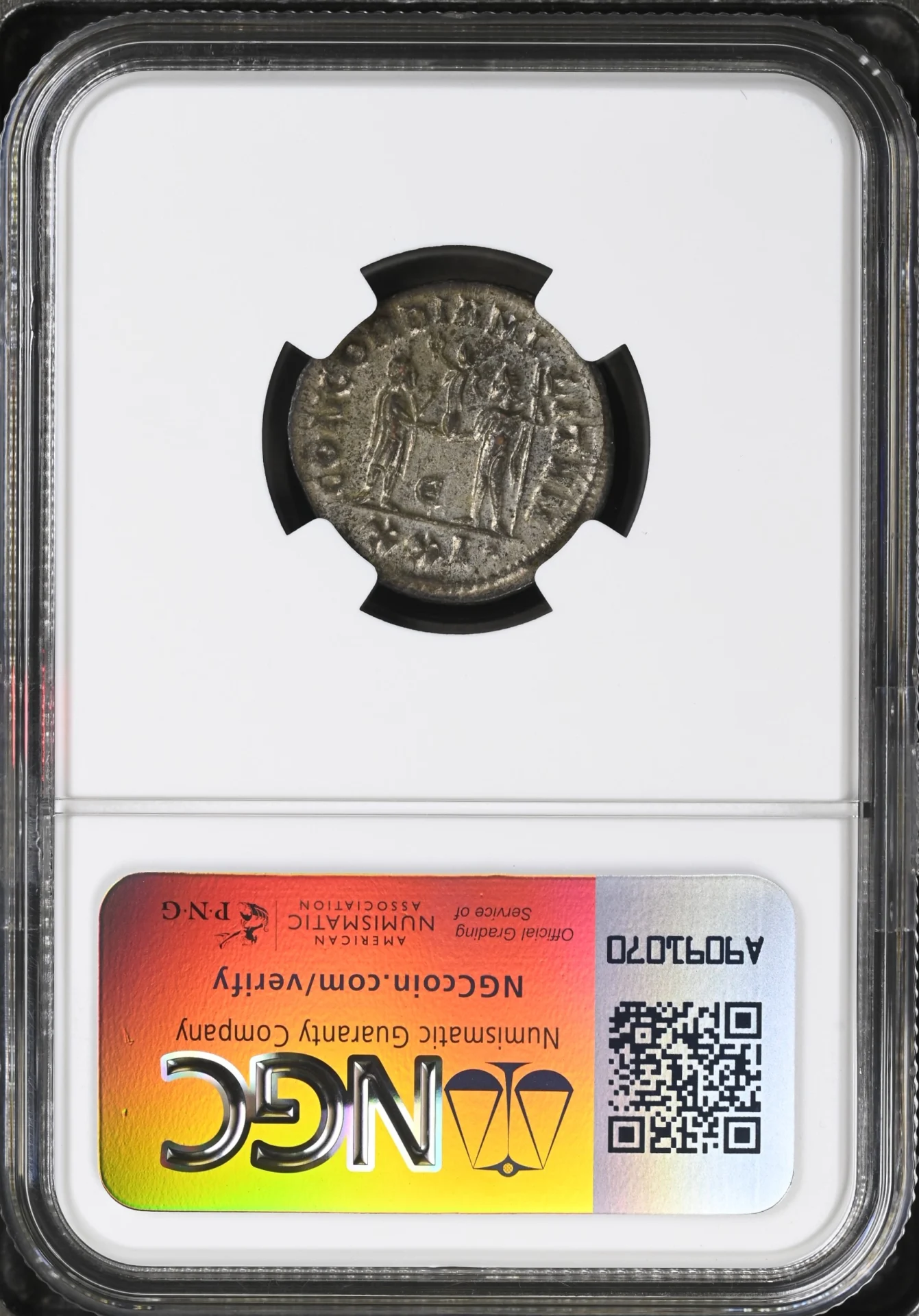 Ancient Coins Roman Imperial Roman Imperial Maximian 286-310 AD BI Aurelianianus NGC MS 0163825 Roman Imperial Maximian 286-310 AD BI Aurelianianus NGC MS 0163825Roman Imperial Maximian 286-310 AD BI Aurelianianus NGC MS 0163825 - Image 2