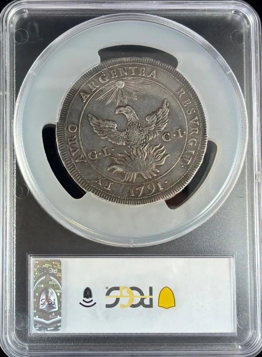 Europe Italy/San Marino/Vatican World Coins Italy/San Marino/Vatican 30 Tari 1791 GL CI KM-221 PCGS XF45 0163892 Italy/San Marino/Vatican 30 Tari 1791 GL CI KM-221 PCGS XF45 0163892Italy/San Marino/Vatican 30 Tari 1791 GL CI KM-221 PCGS XF45 0163892 - Image 2