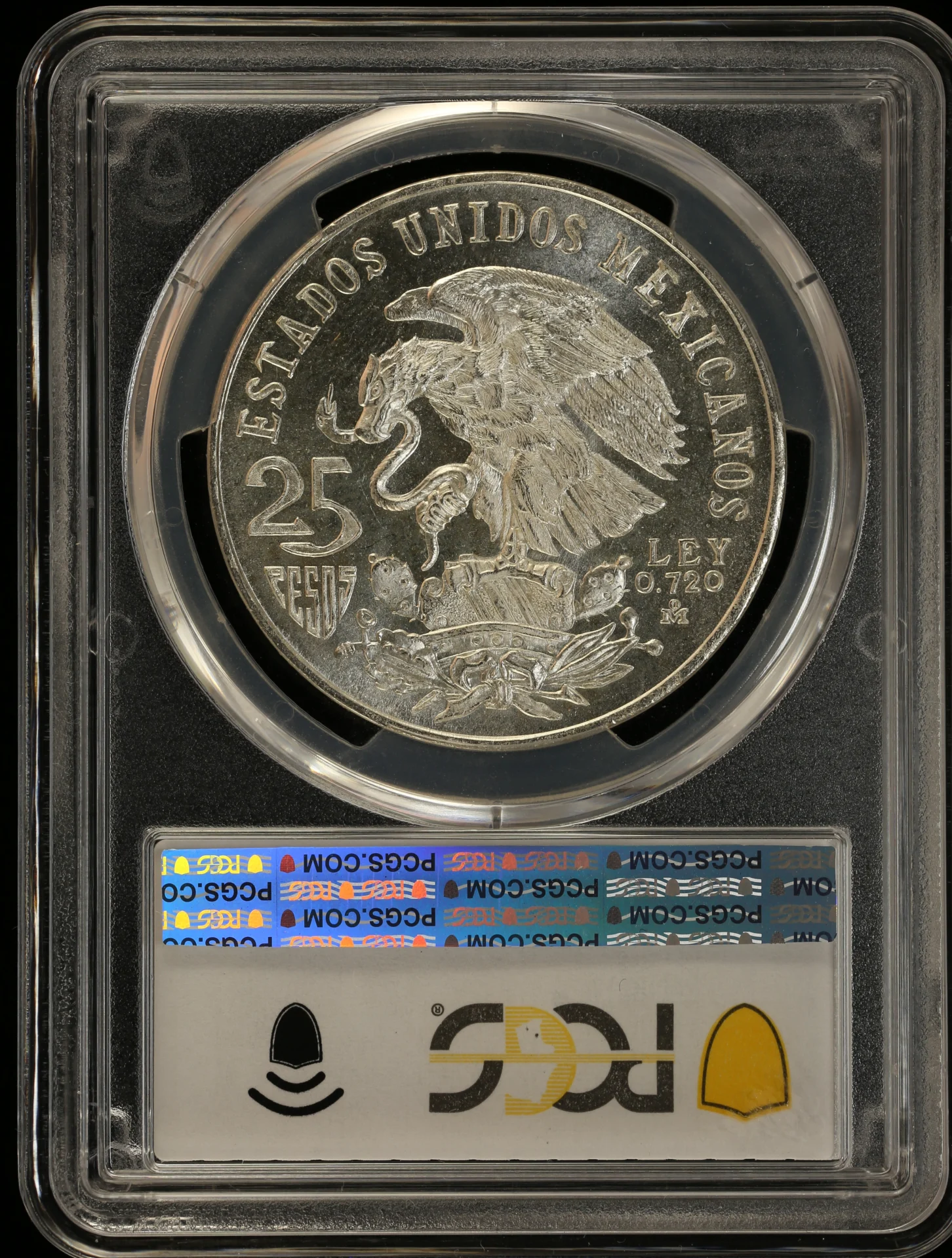 25 Peso Mexican Coins Modern Silver & Minors Modern Silver & Minors 25 Peso 1968 Mo KM-479.1 PCGS MS65 0163554 Modern Silver & Minors 25 Peso 1968 Mo KM-479.1 PCGS MS65 0163554Modern Silver & Minors 25 Peso 1968 Mo KM-479.1 PCGS MS65 0163554 - Image 2