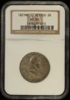 Colonial Silver & Minors Mexican Coins Colonial Silver & Minors 2 Reales 1821 Mo JJ NGC MS63 0163437 Colonial Silver & Minors 2 Reales 1821 Mo JJ NGC MS63 0163437
