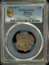 Bolivia 2 Reales 1721 P Y Calico-898 PCGS VF35 0163867