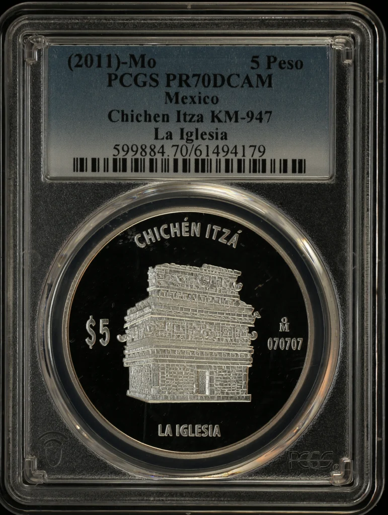 Modern Silver & Minors 5 Peso (2011) Mo KM-947 PCGS PR70DCAM 0163664