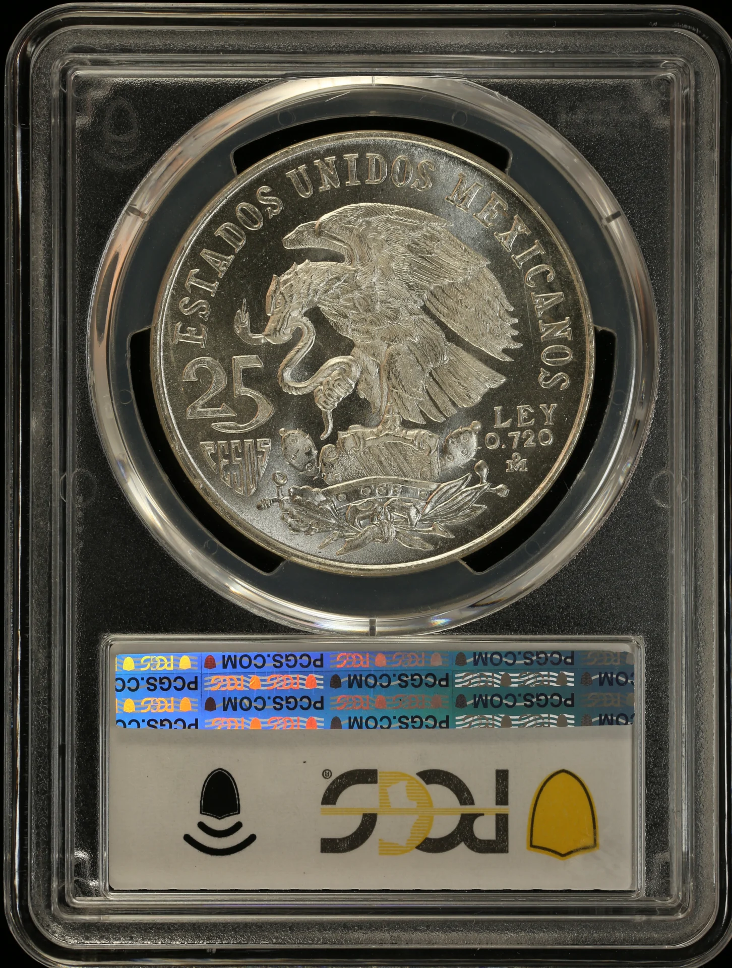 25 Peso Mexican Coins Modern Silver & Minors Modern Silver & Minors 25 Peso 1968 Mo KM-479.1 PCGS MS66 0163556 Modern Silver & Minors 25 Peso 1968 Mo KM-479.1 PCGS MS66 0163556Modern Silver & Minors 25 Peso 1968 Mo KM-479.1 PCGS MS66 0163556 - Image 2