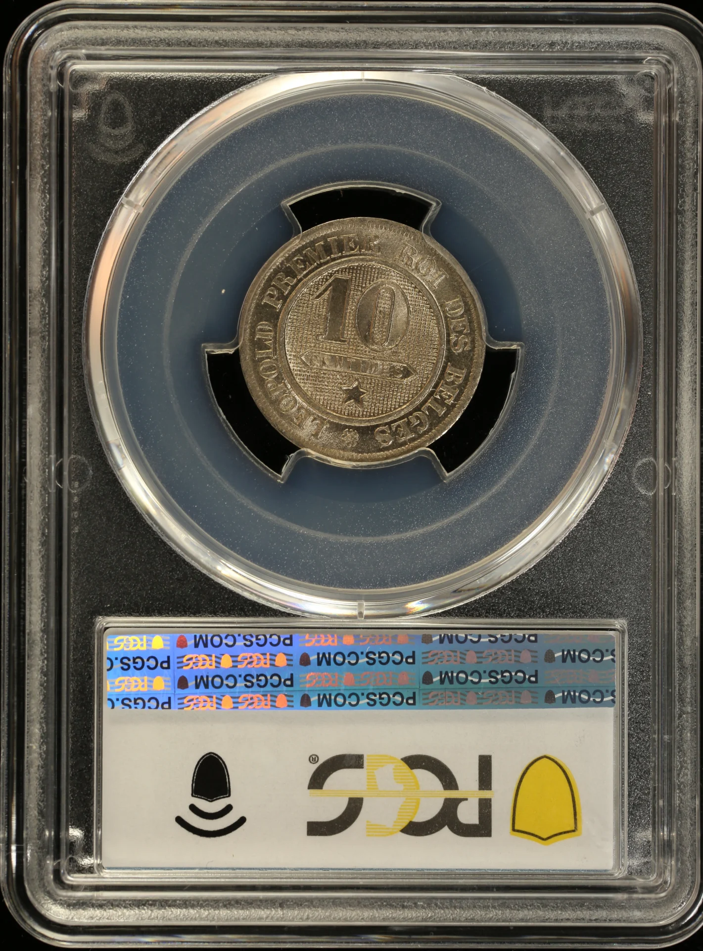 Belgium Europe World Coins Belgium 10 Centimes 1862 PCGS MS66 0163408 Belgium 10 Centimes 1862 PCGS MS66 0163408Belgium 10 Centimes 1862 PCGS MS66 0163408 - Image 2