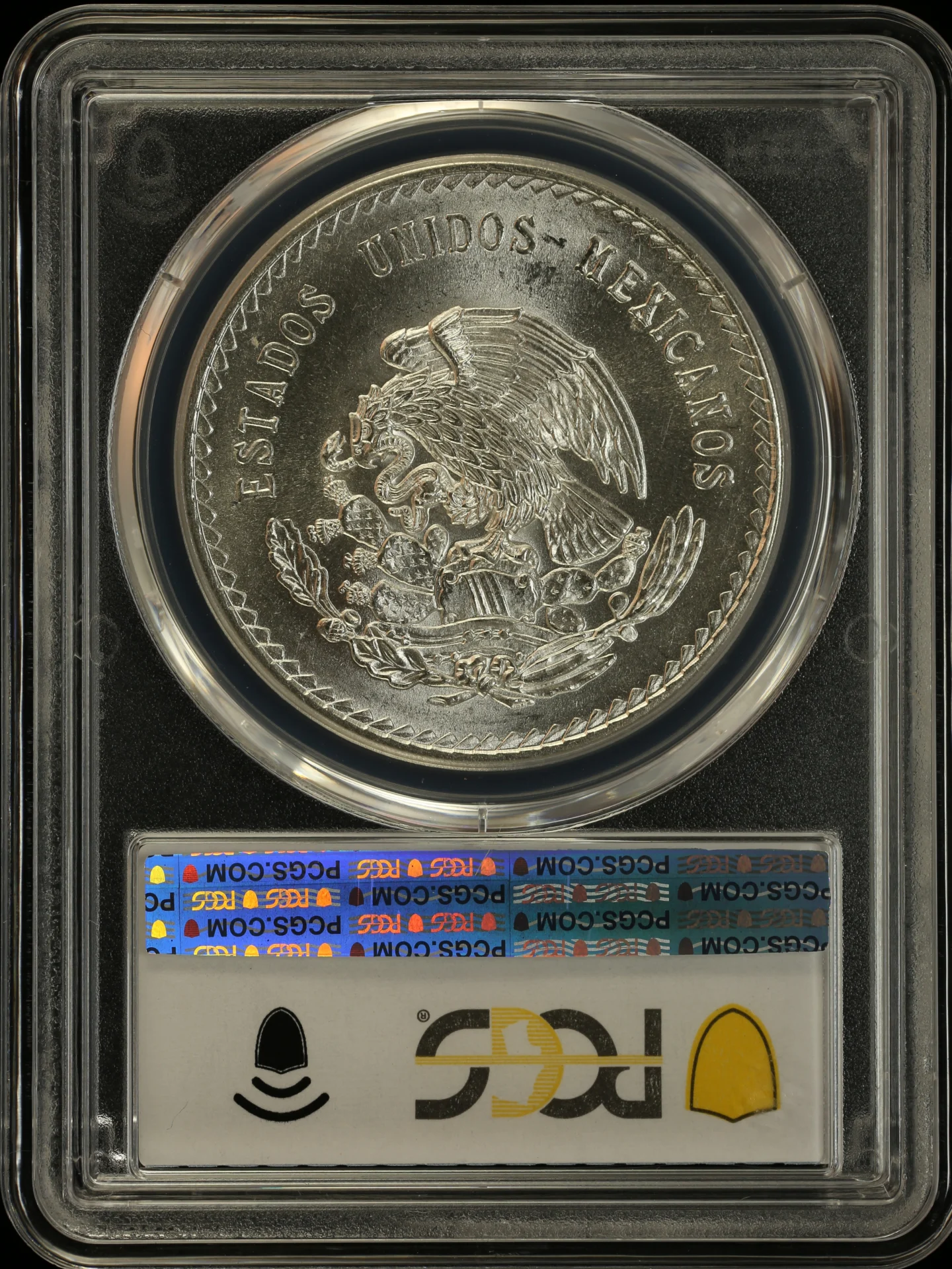 5 Peso Mexican Coins Modern Silver & Minors Modern Silver & Minors 5 Peso 1947 Mo KM-465 PCGS MS66 0163477 Modern Silver & Minors 5 Peso 1947 Mo KM-465 PCGS MS66 0163477Modern Silver & Minors 5 Peso 1947 Mo KM-465 PCGS MS66 0163477 - Image 2