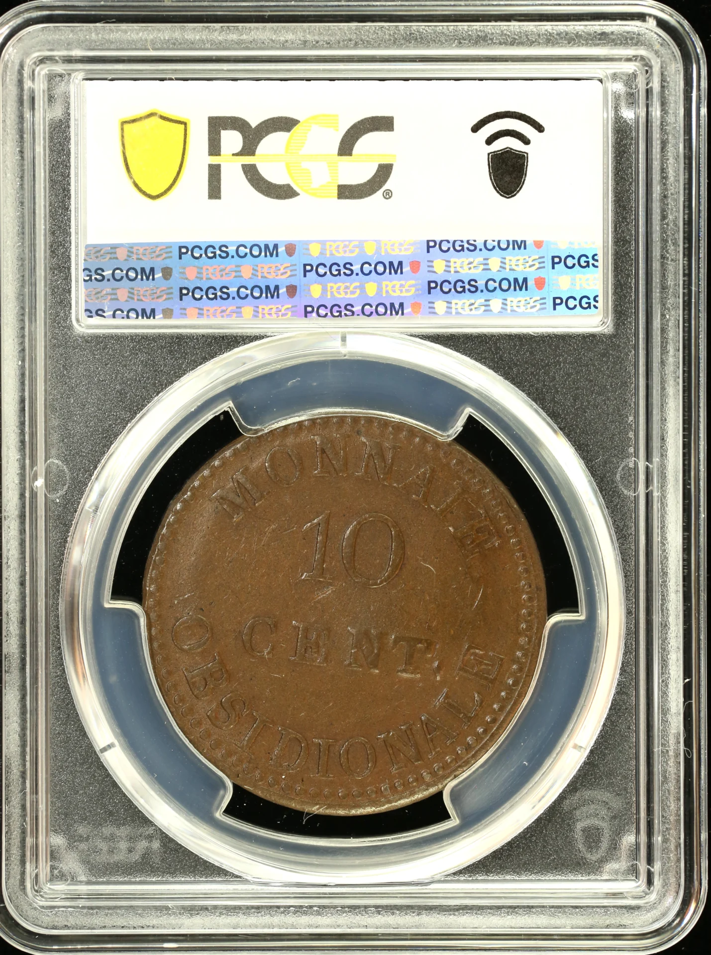 Belgium Europe World Coins Belgium 10 Cent 1814 Antwerp PCGS MS62BN Gad-194c 0163383 Belgium 10 Cent 1814 Antwerp PCGS MS62BN Gad-194c 0163383Belgium 10 Cent 1814 Antwerp PCGS MS62BN Gad-194c 0163383 - Image 2