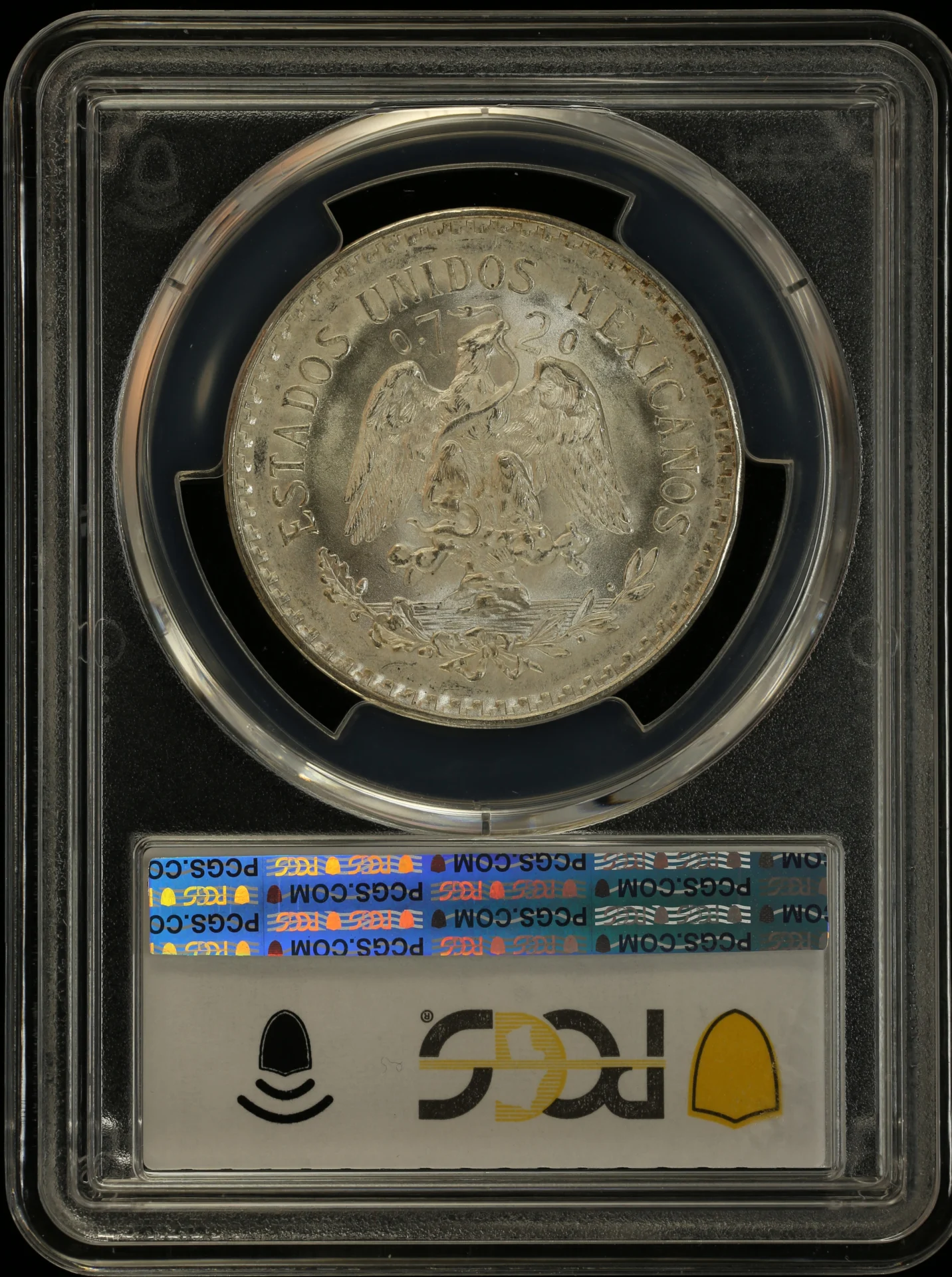 Mexican Coins Modern Silver & Minors Peso Modern Silver & Minors Peso 1945 M KM-455 PCGS MS67 0163686 Modern Silver & Minors Peso 1945 M KM-455 PCGS MS67 0163686Modern Silver & Minors Peso 1945 M KM-455 PCGS MS67 0163686 - Image 2