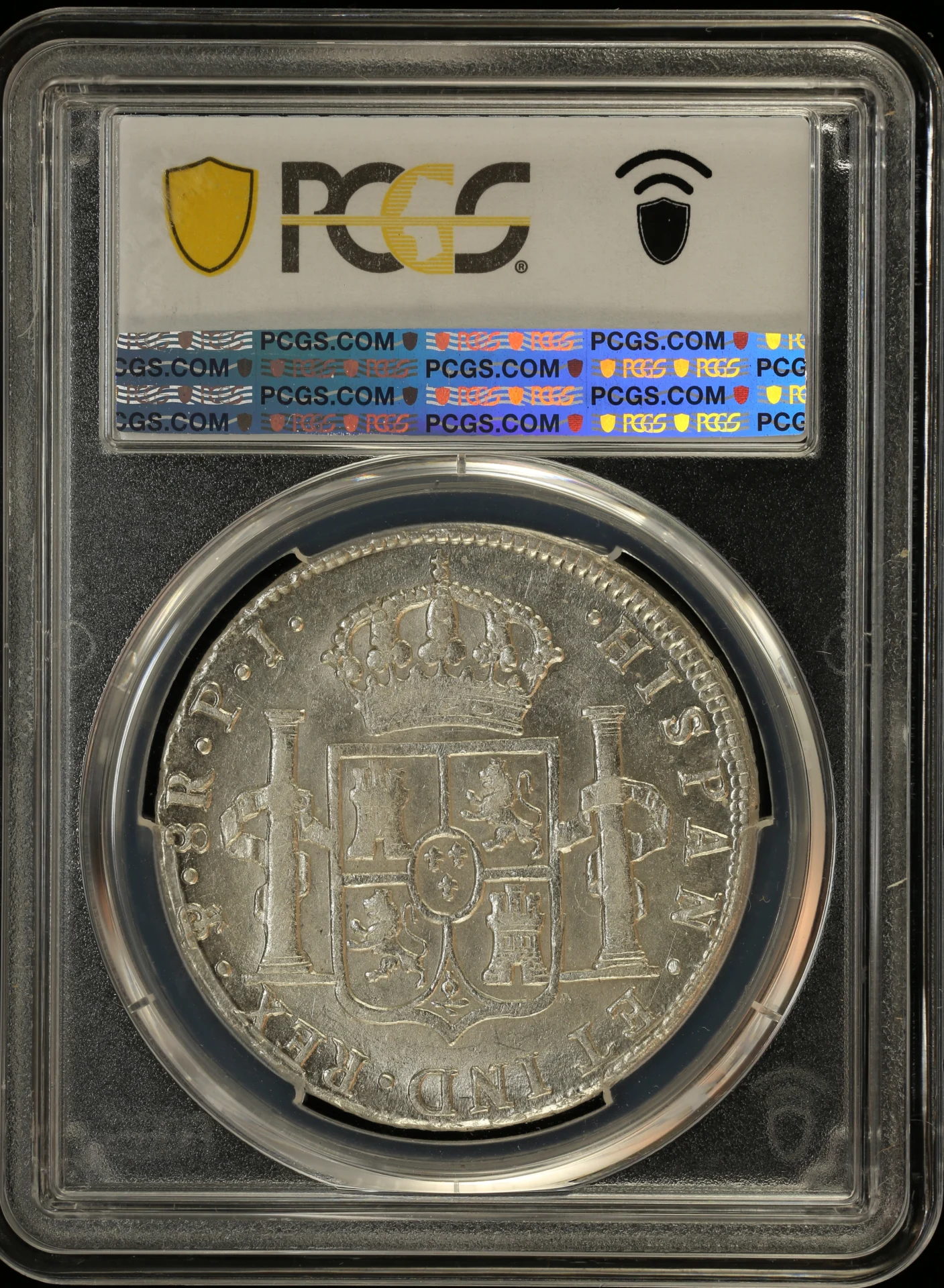 Bolivia Latin American Coins Bolivia 8 Reales 1808 Pts PJ Calico-1014 PCGS XF45 0163830 Bolivia 8 Reales 1808 Pts PJ Calico-1014 PCGS XF45 0163830Bolivia 8 Reales 1808 Pts PJ Calico-1014 PCGS XF45 0163830 - Image 2