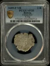 Bolivia 2 Real 1689 P VR Calico-422 PCGS VF25 0163770