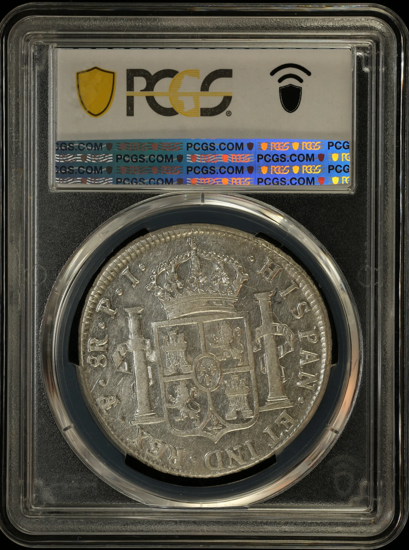 Bolivia Latin American Coins Bolivia 8 Reales 1824 Pts PJ Calico-1391 PCGS XF45 0163831 Bolivia 8 Reales 1824 Pts PJ Calico-1391 PCGS XF45 0163831Bolivia 8 Reales 1824 Pts PJ Calico-1391 PCGS XF45 0163831 - Image 2