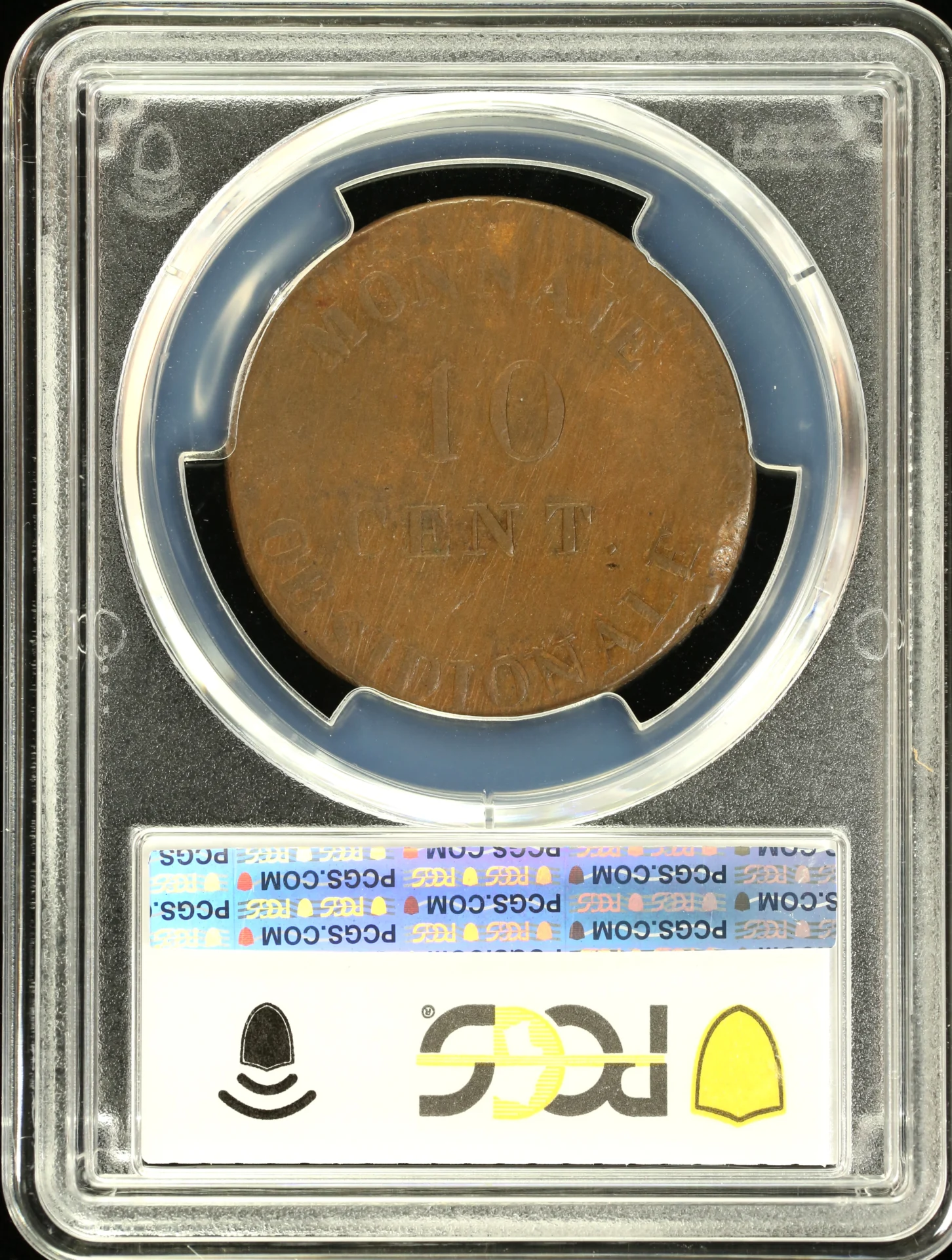 Belgium Europe World Coins Belgium 10 Cent 1814 Antwerp PCGS AU55 Gad-191a 0163385 Belgium 10 Cent 1814 Antwerp PCGS AU55 Gad-191a 0163385Belgium 10 Cent 1814 Antwerp PCGS AU55 Gad-191a 0163385 - Image 2