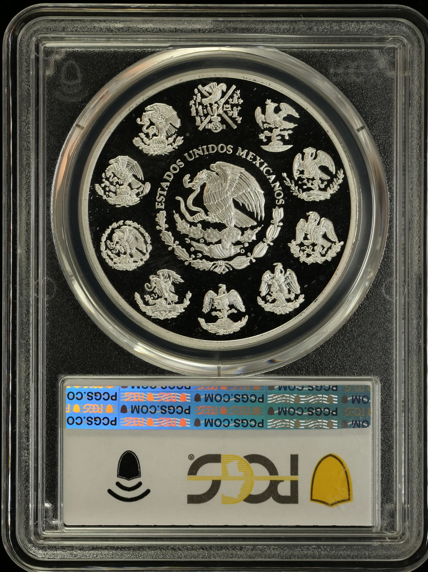 5 Peso Mexican Coins Modern Silver & Minors Modern Silver & Minors 5 Peso 1999-2000 Mo PCGS PR69DCAM 0163452 Modern Silver & Minors 5 Peso 1999-2000 Mo PCGS PR69DCAM 0163452Modern Silver & Minors 5 Peso 1999-2000 Mo PCGS PR69DCAM 0163452 - Image 2