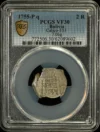 Bolivia 2 Reales 1755 P q Calico-333 PCGS VF30 0163873