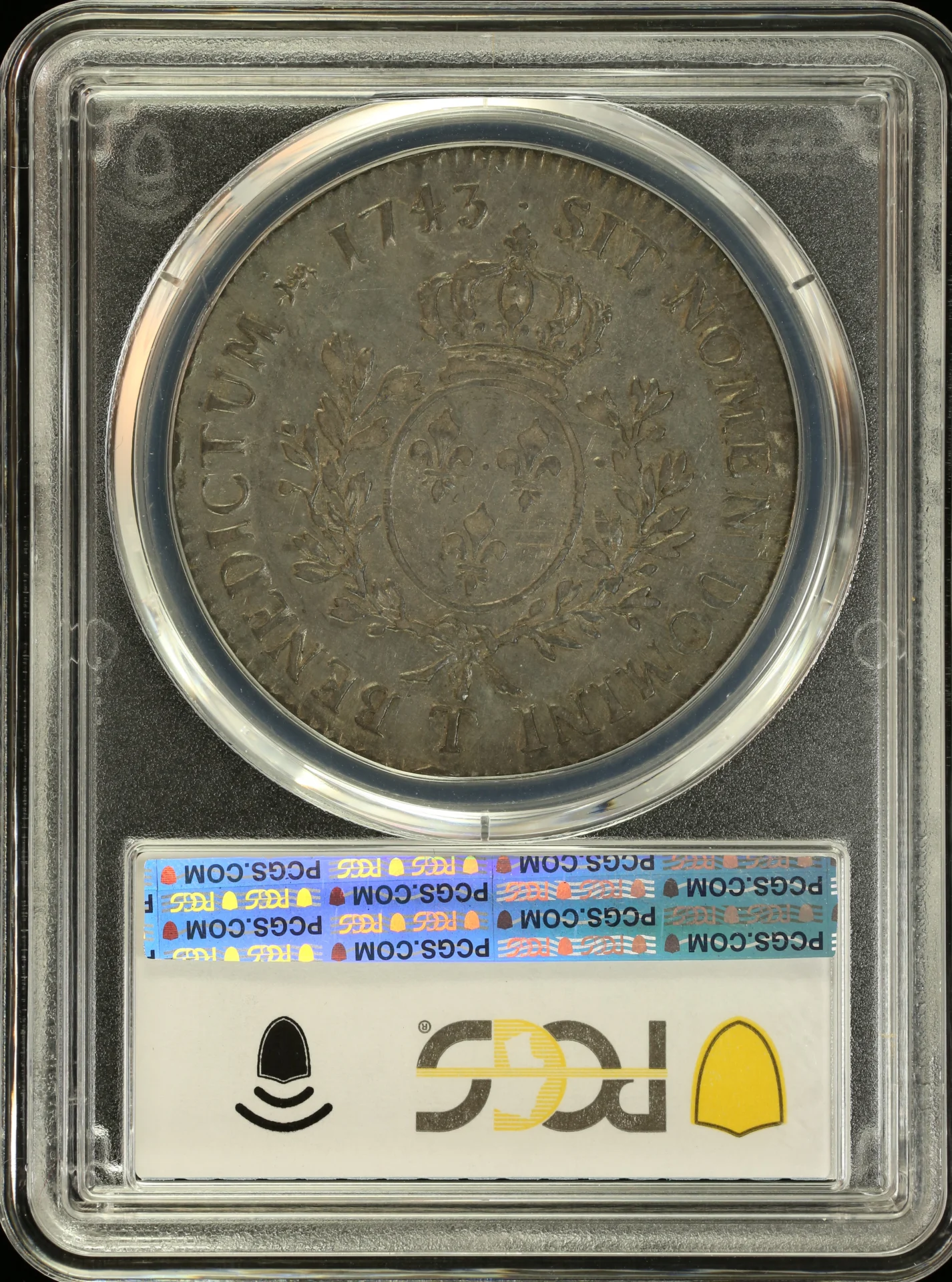 Europe France World Coins France Ecu 1743 T Gad-322 PCGS XF45 0163763 France Ecu 1743 T Gad-322 PCGS XF45 0163763France Ecu 1743 T Gad-322 PCGS XF45 0163763 - Image 2