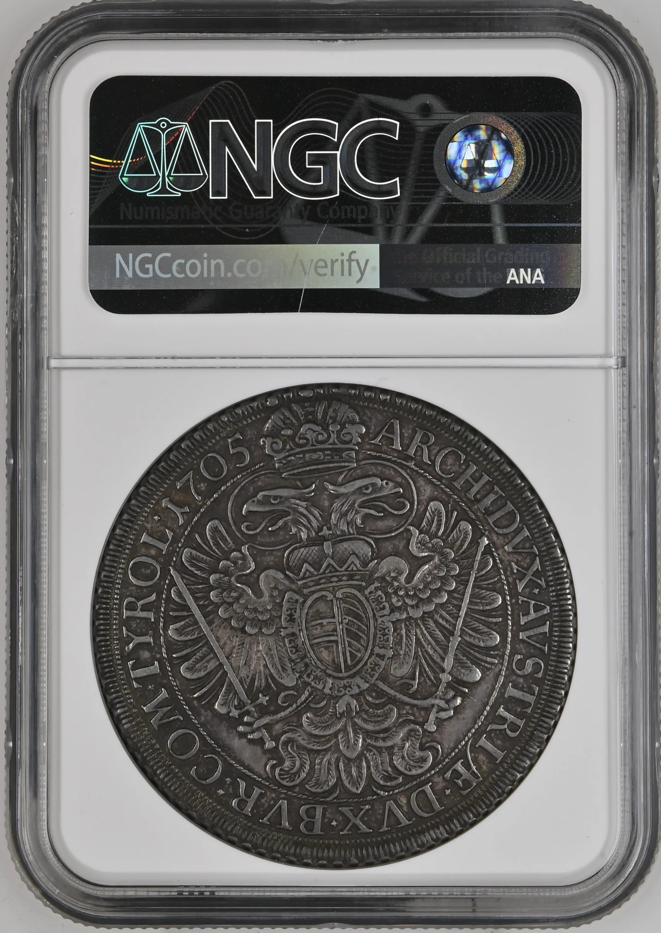 Austria Europe World Coins Austria Taler 1705 IMH DAV-1013 NGC AU55 0164117 Austria Taler 1705 IMH DAV-1013 NGC AU55 0164117Austria Taler 1705 IMH DAV-1013 NGC AU55 0164117 - Image 2