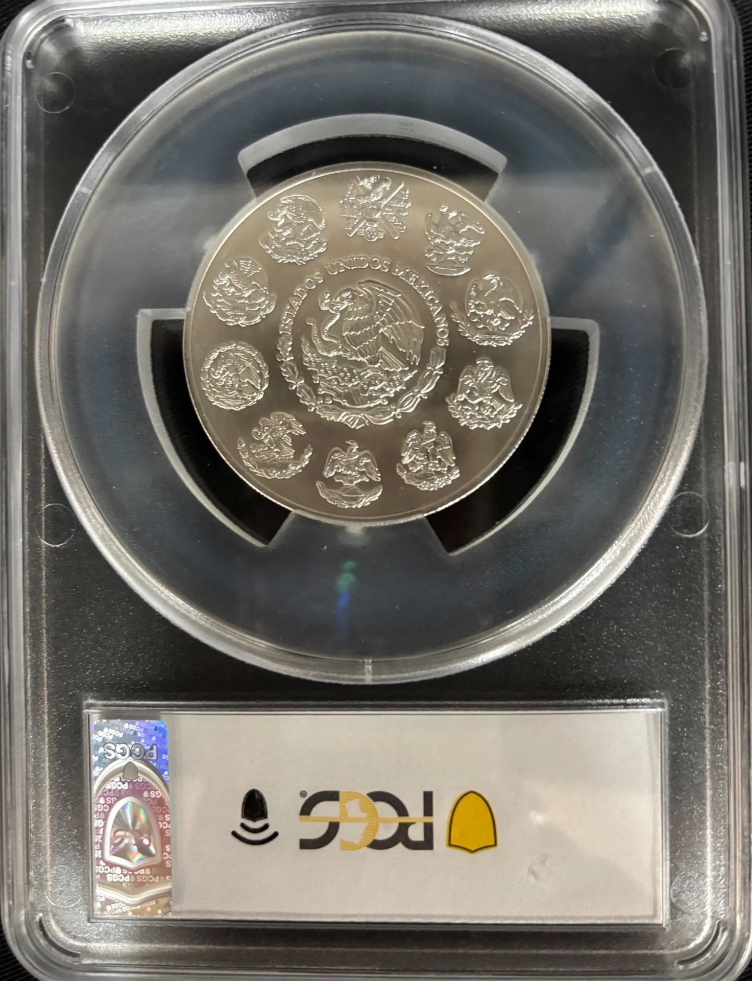 2 Onza Mexican Coins Modern Silver & Minors Modern Silver & Minors 2 Onza 2005 Mo PCGS MS69 0164234 Modern Silver & Minors 2 Onza 2005 Mo PCGS MS69 0164234Modern Silver & Minors 2 Onza 2005 Mo PCGS MS69 0164234 - Image 2