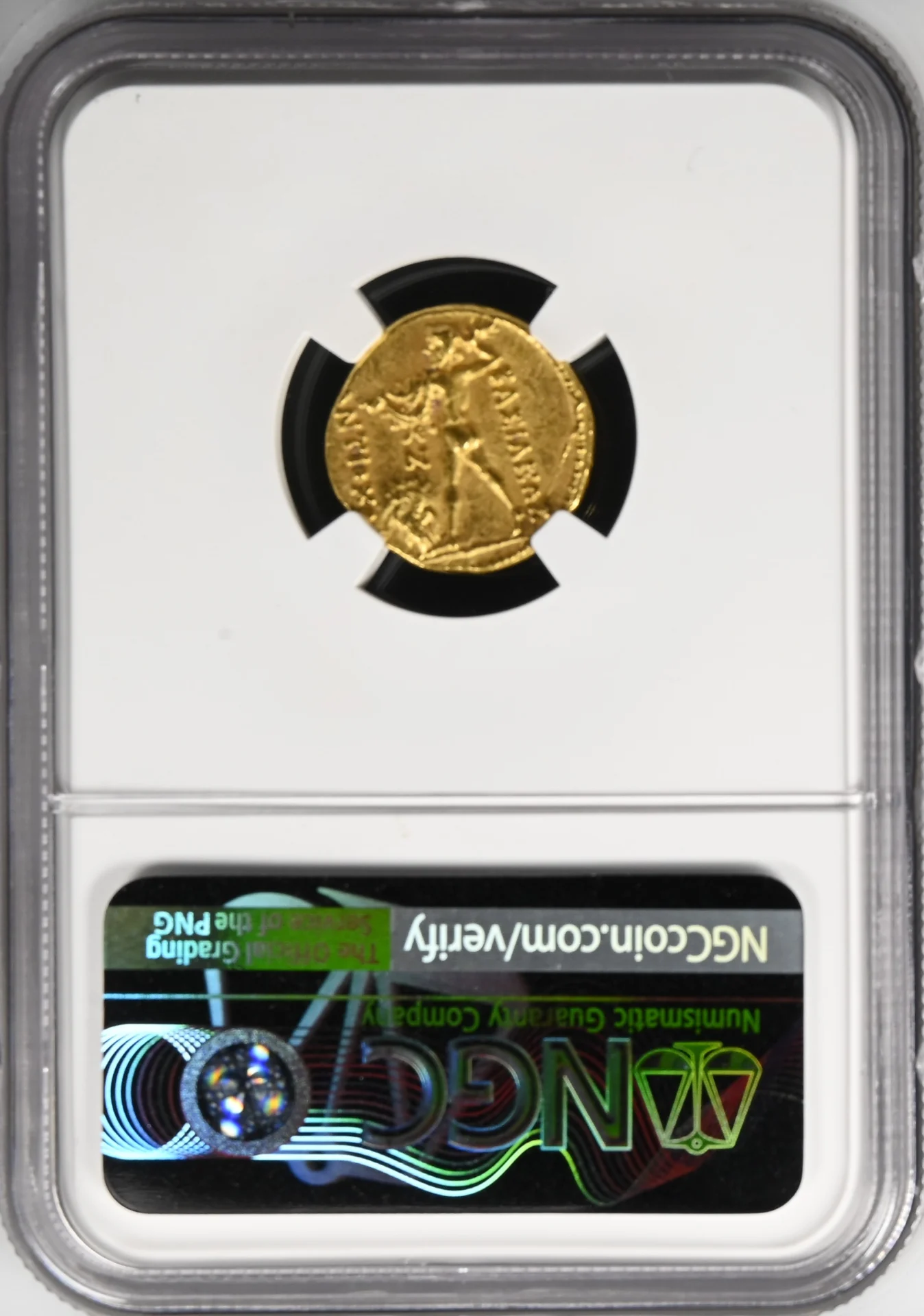 Ancient Coins Baktria and the East Greek Baktria and the East Diodotus I/II c.255-235 BC AV Stater NGC Ch AU 0164311 Baktria and the East Diodotus I/II c.255-235 BC AV Stater NGC Ch AU 0164311Baktria and the East Diodotus I/II c.255-235 BC AV Stater NGC Ch AU 0164311 - Image 2